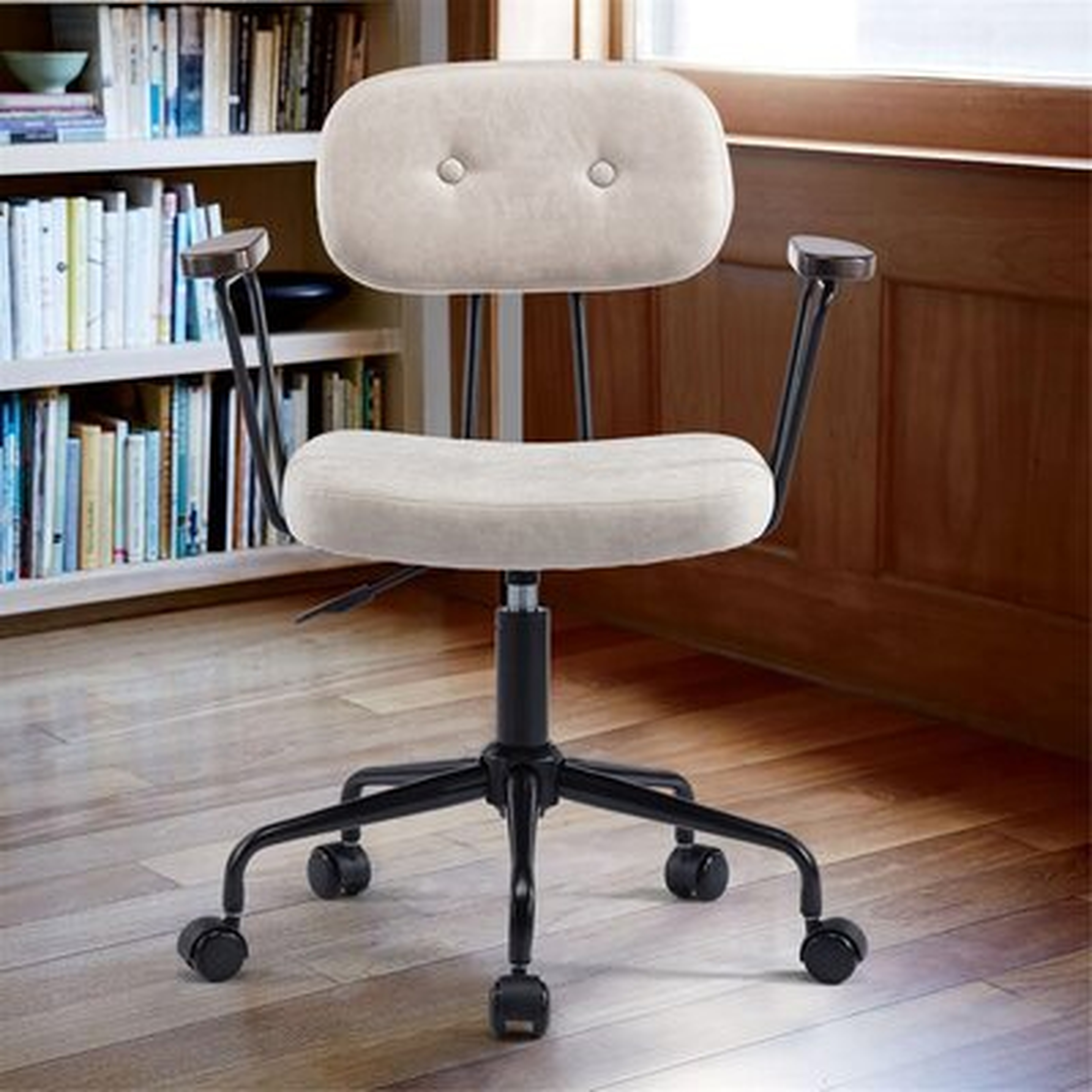 Office Swivel Chair, Navy - Wayfair