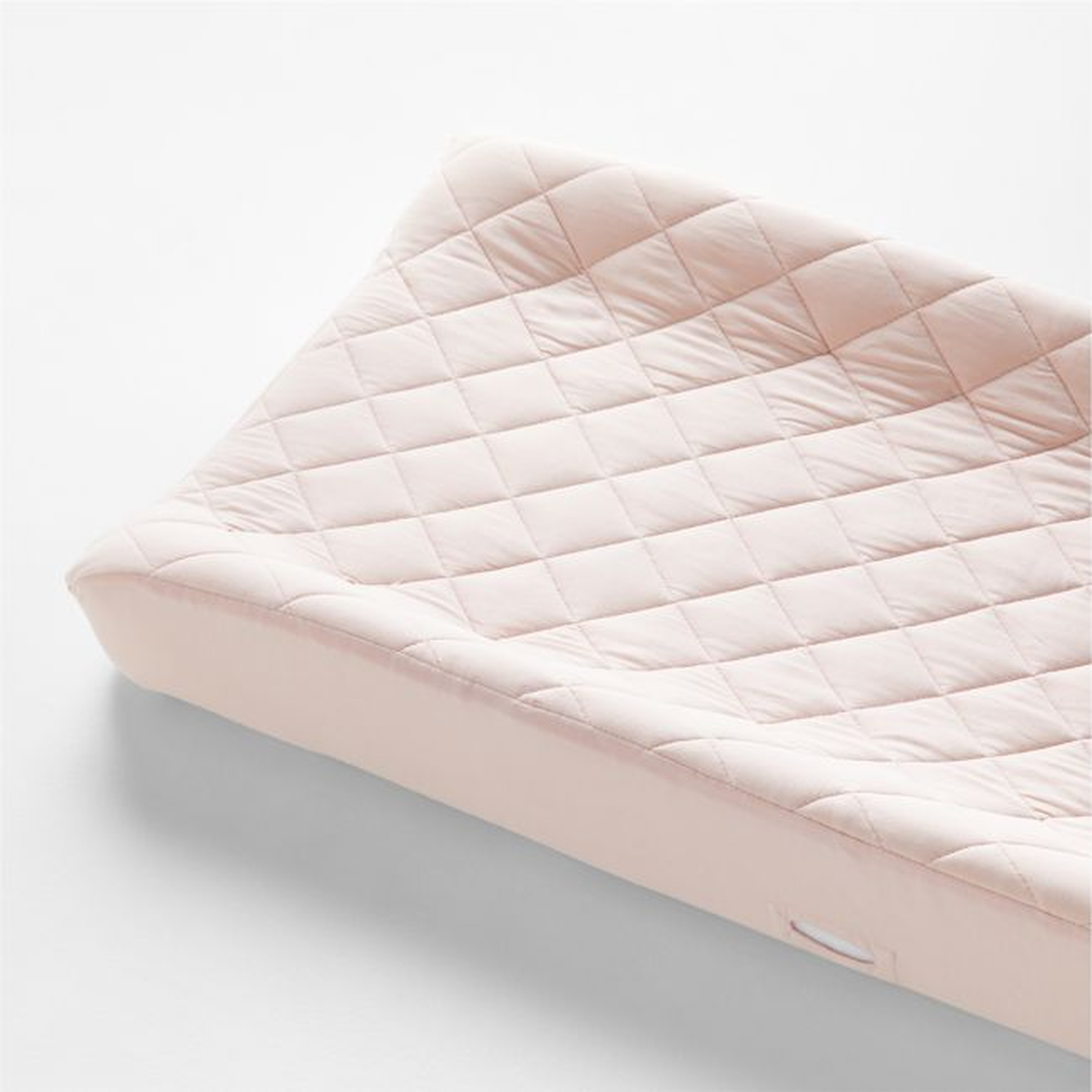 Baby's First Pink Organic Jersey Baby Changing Pad Cover - Crate & Kids