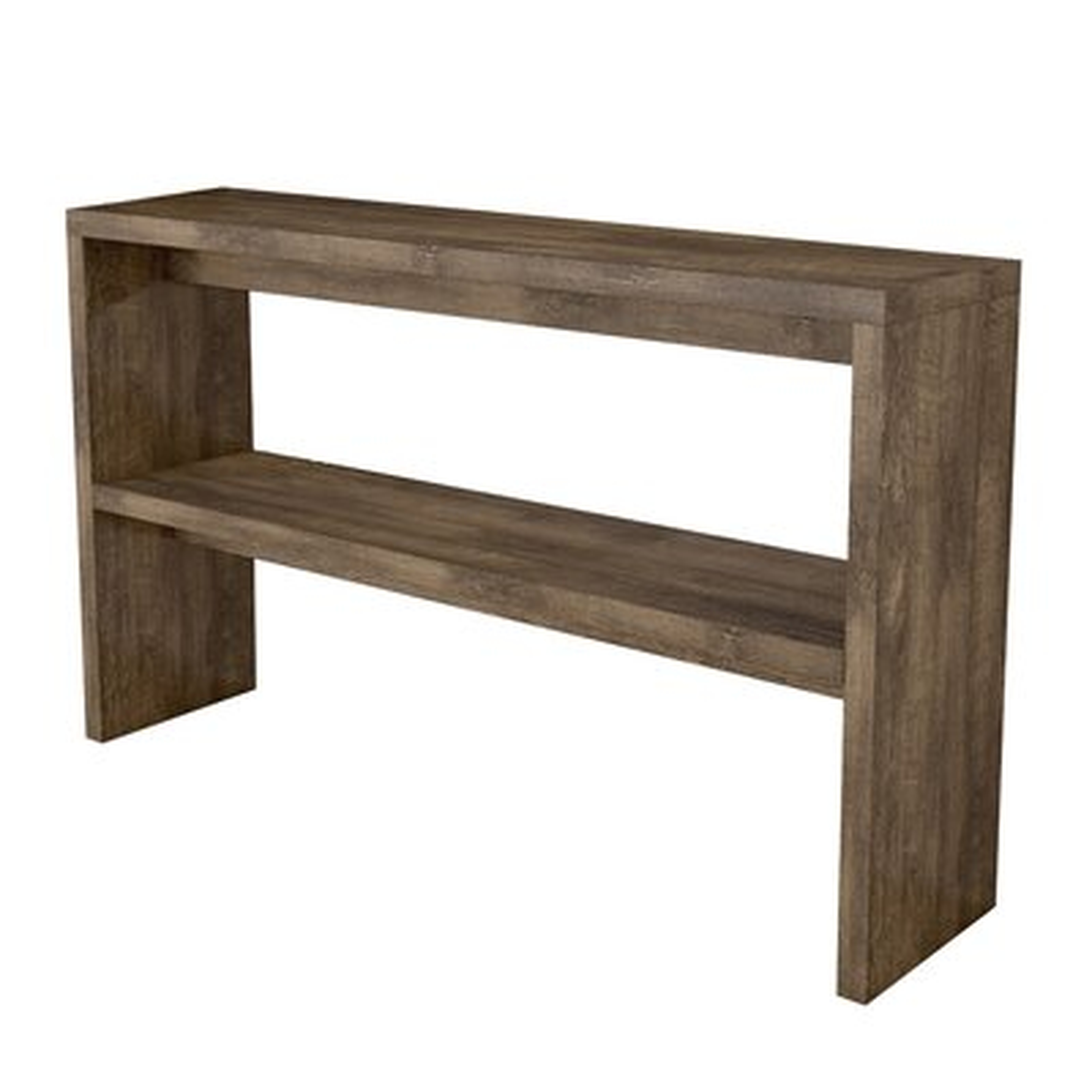 Hawkinsville 53.125'' Console Table, Distressed Brown - Wayfair