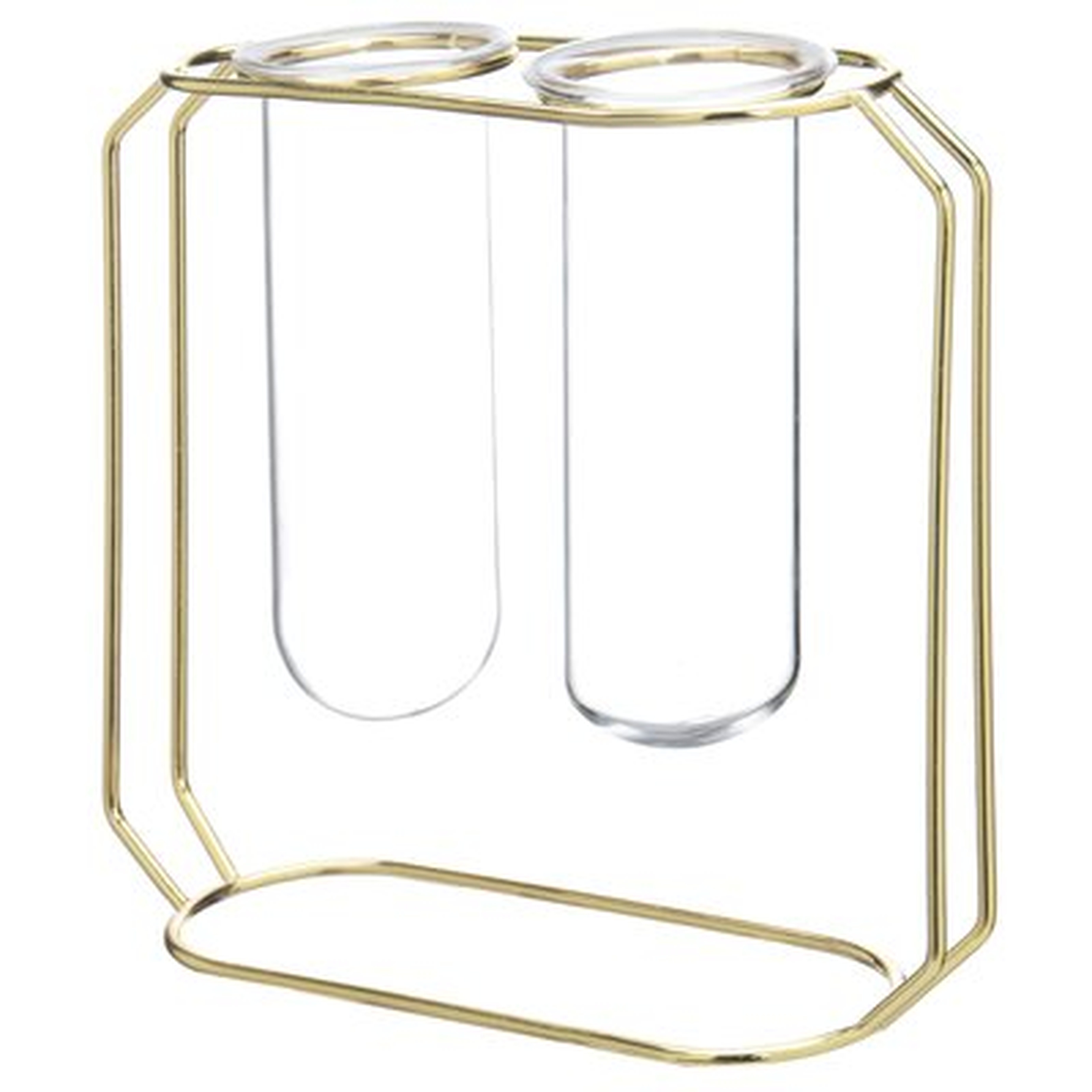 Gold 8.1'' Stainless Steel Table Vase - Wayfair