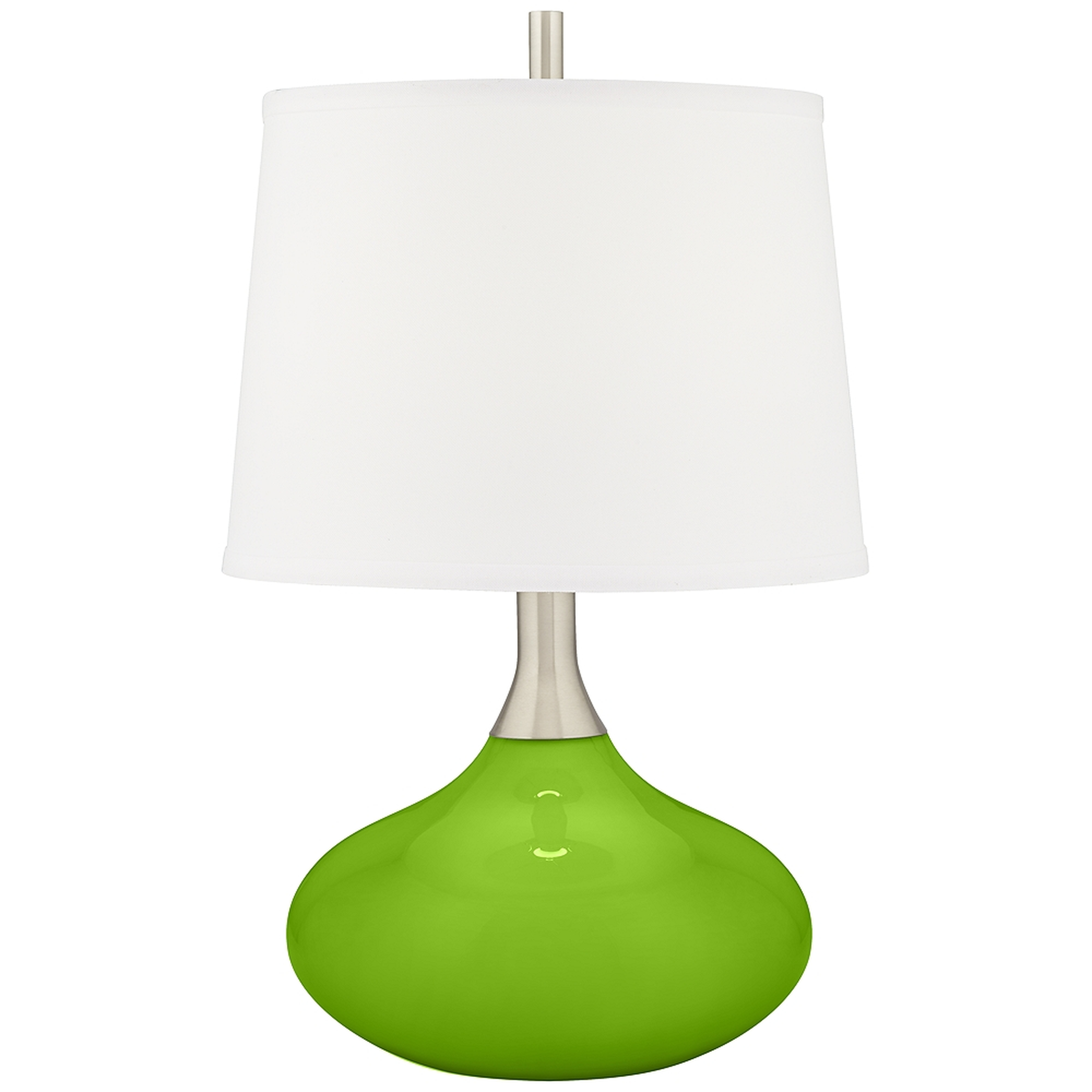 Neon Green Felix Modern Table Lamp - Style # 94K47 - Lamps Plus