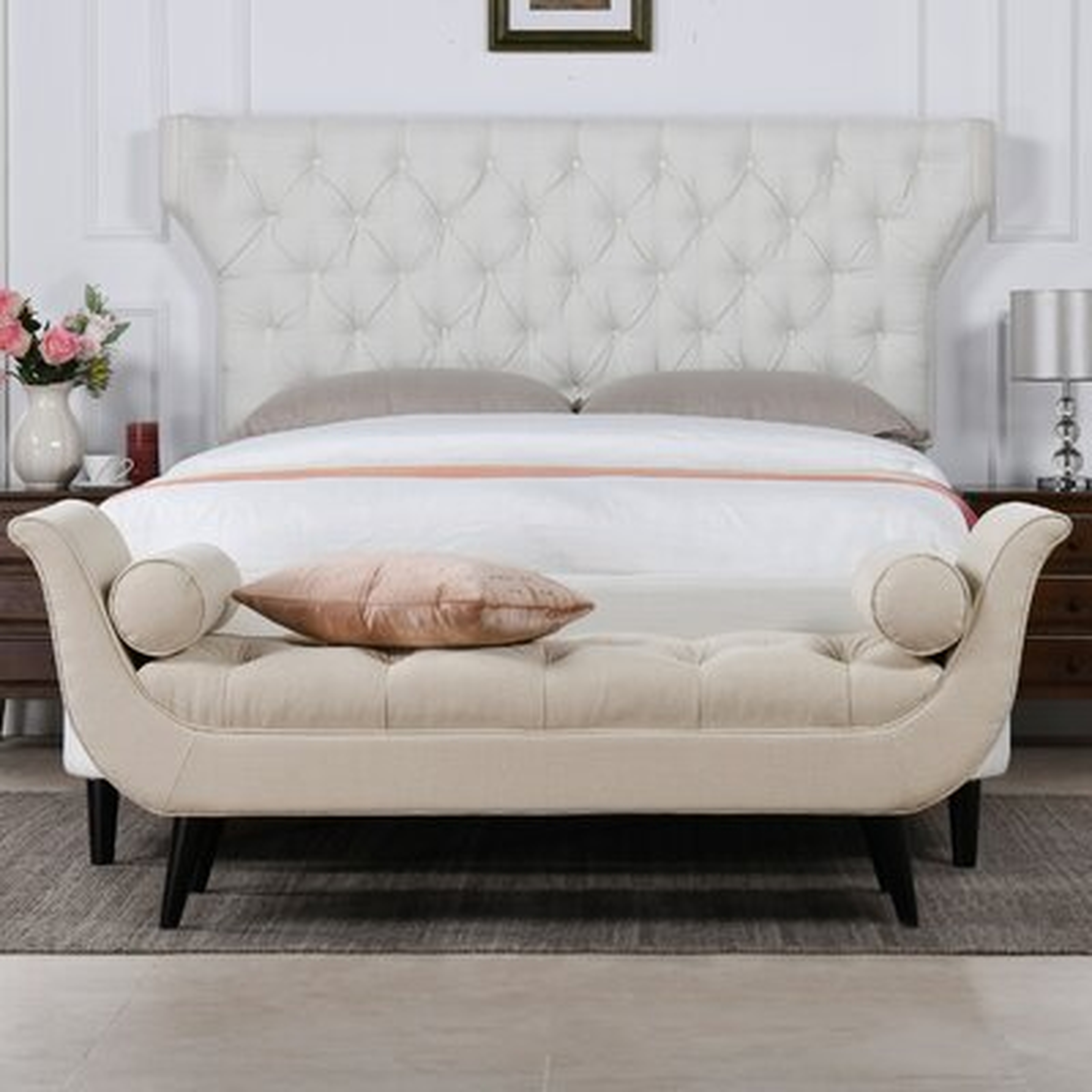 Cordelia Upholstered Bench - Wayfair