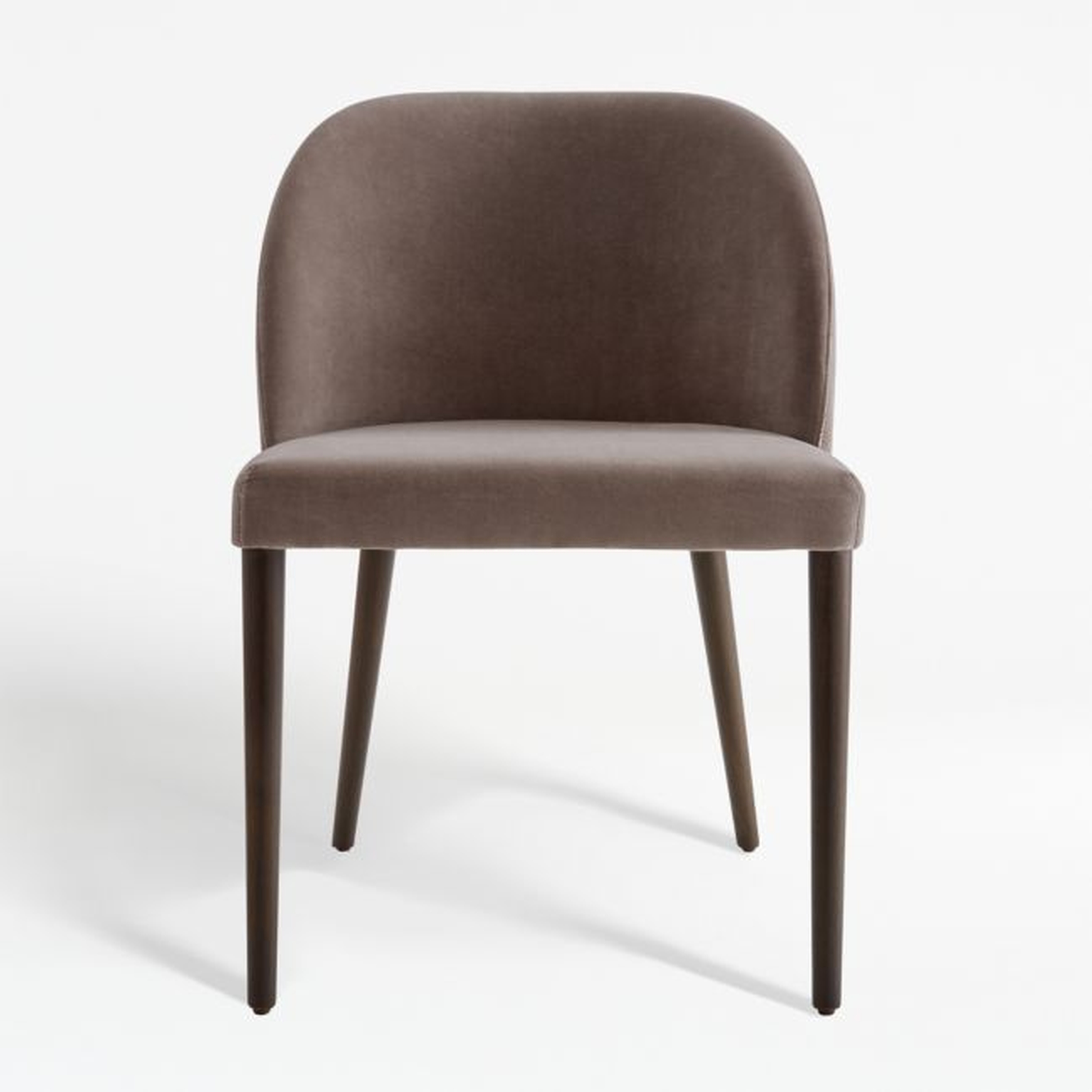 Camille Taupe Italian Dining Chair - Crate and Barrel