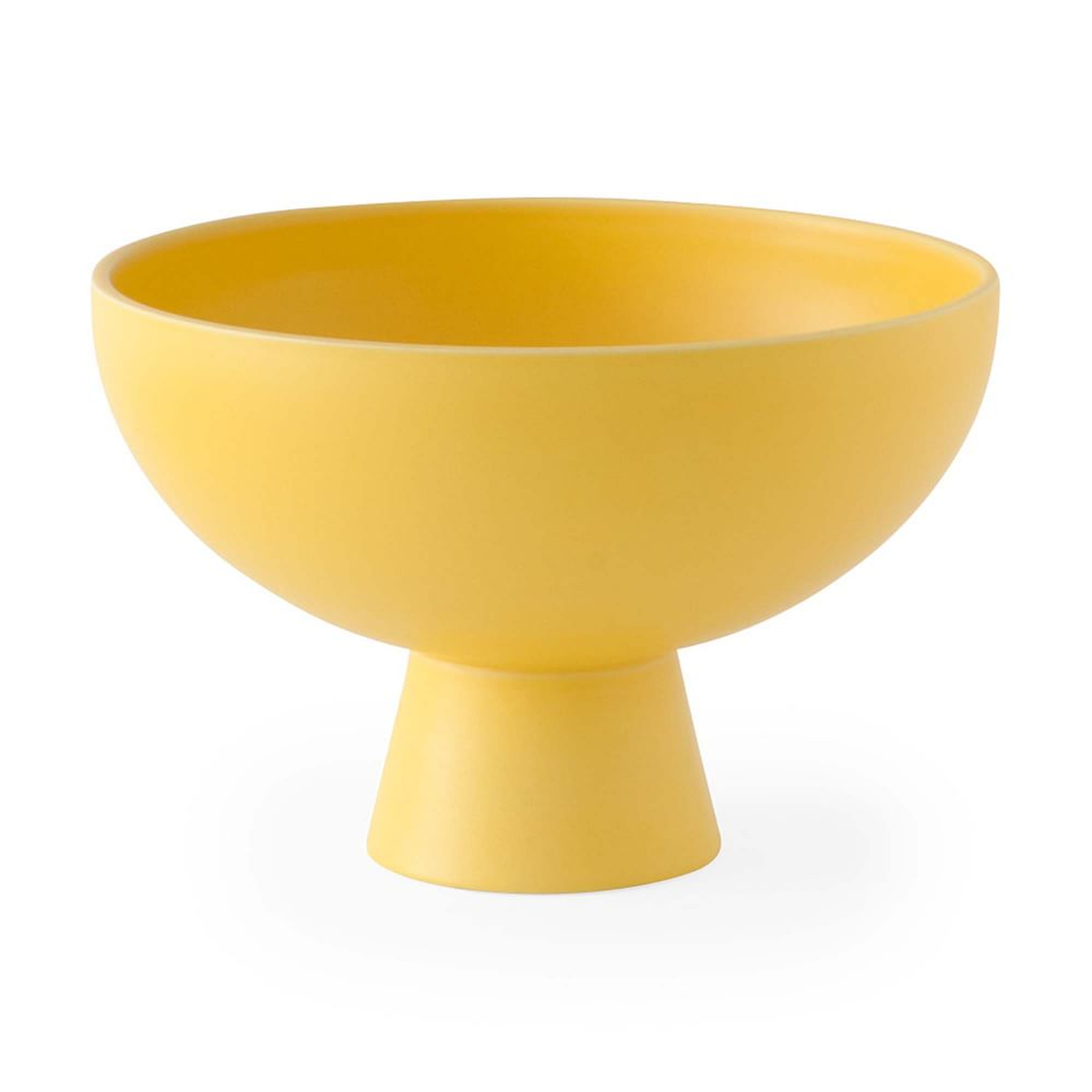 MoMA Collection Raawii Strom Bowl Large, Ceramic, Freesia Yellow - West Elm