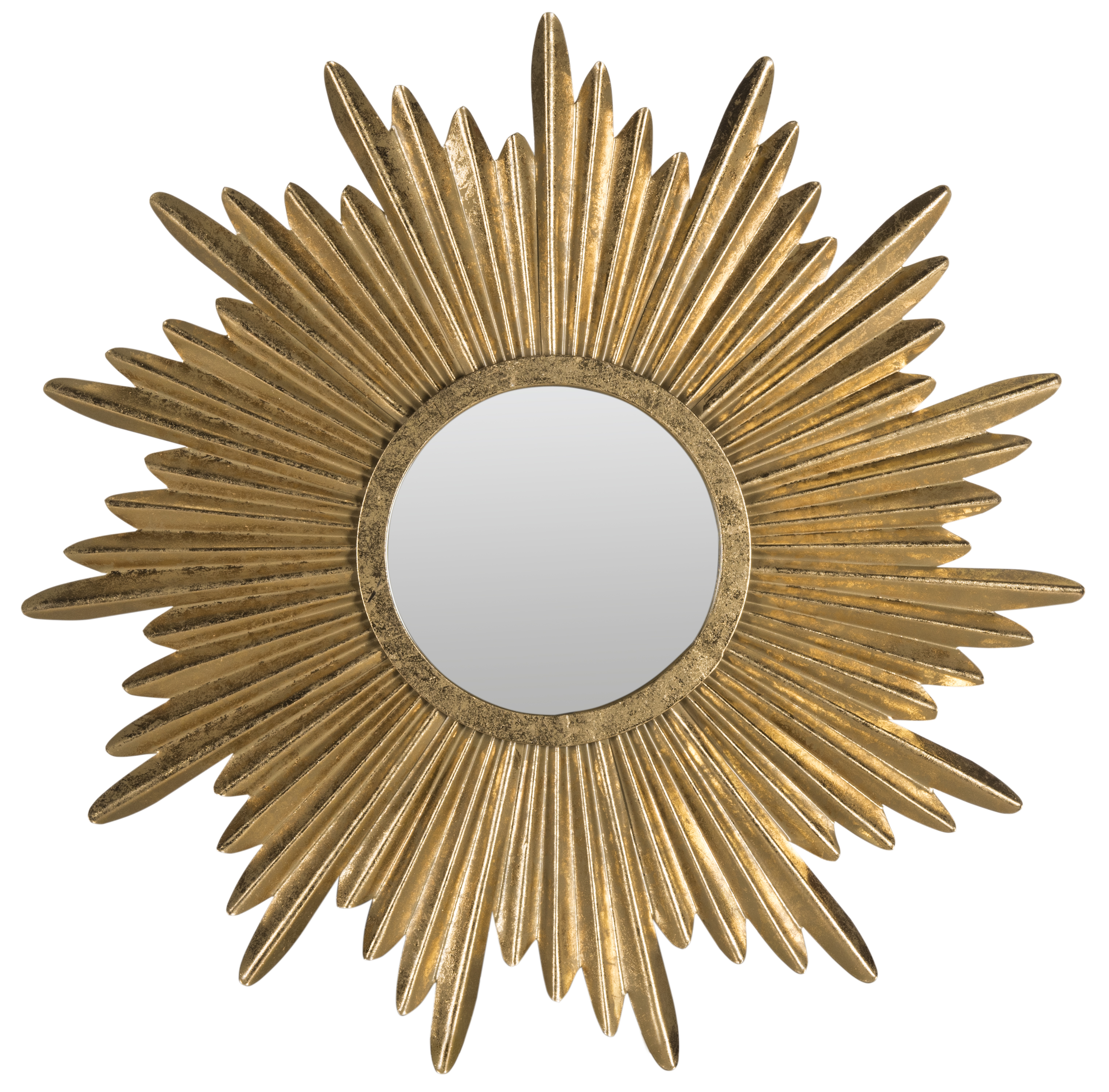 Josephine Sunburst Mirror - Antique Gold - Safavieh - Arlo Home