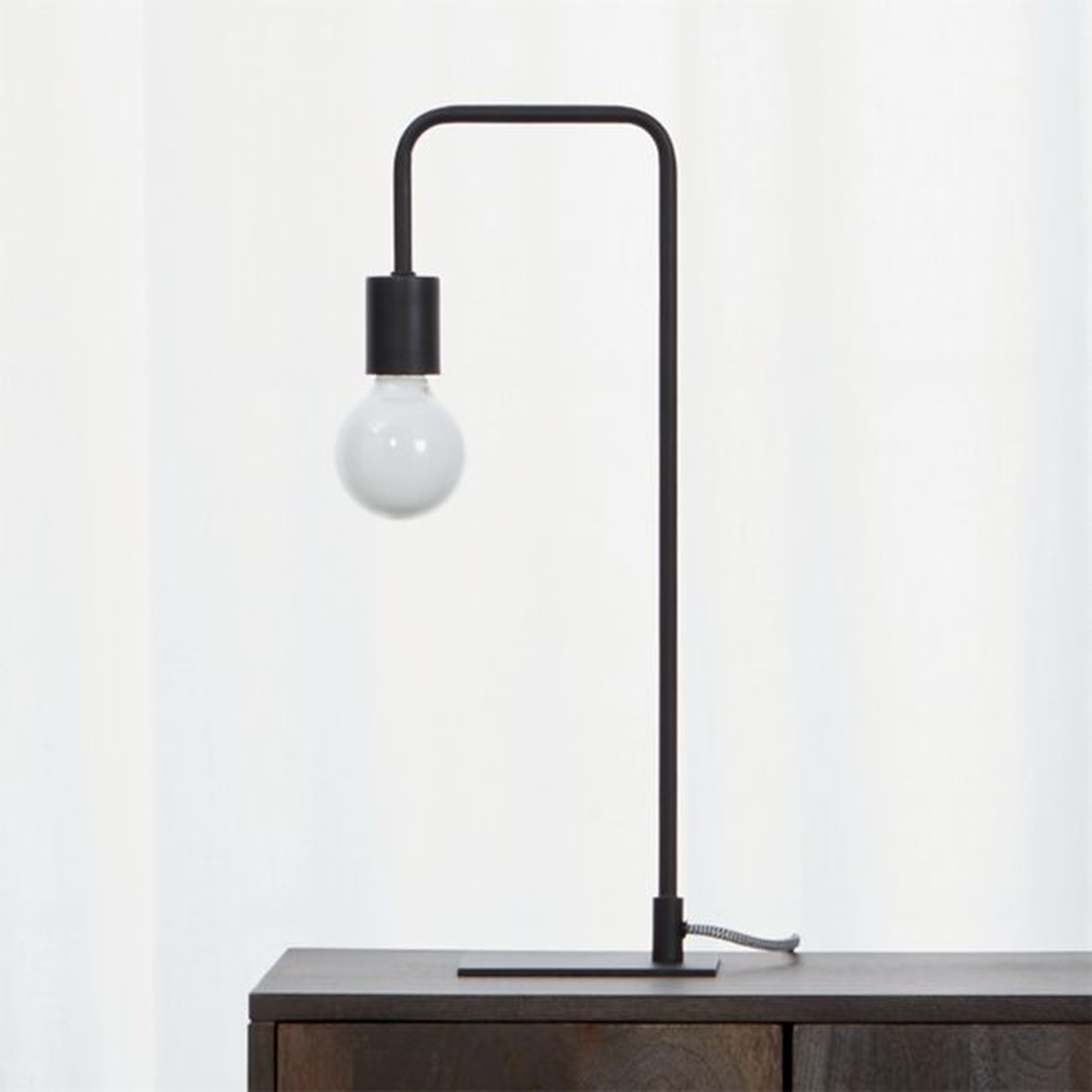 Arc Table Lamp, Black - CB2