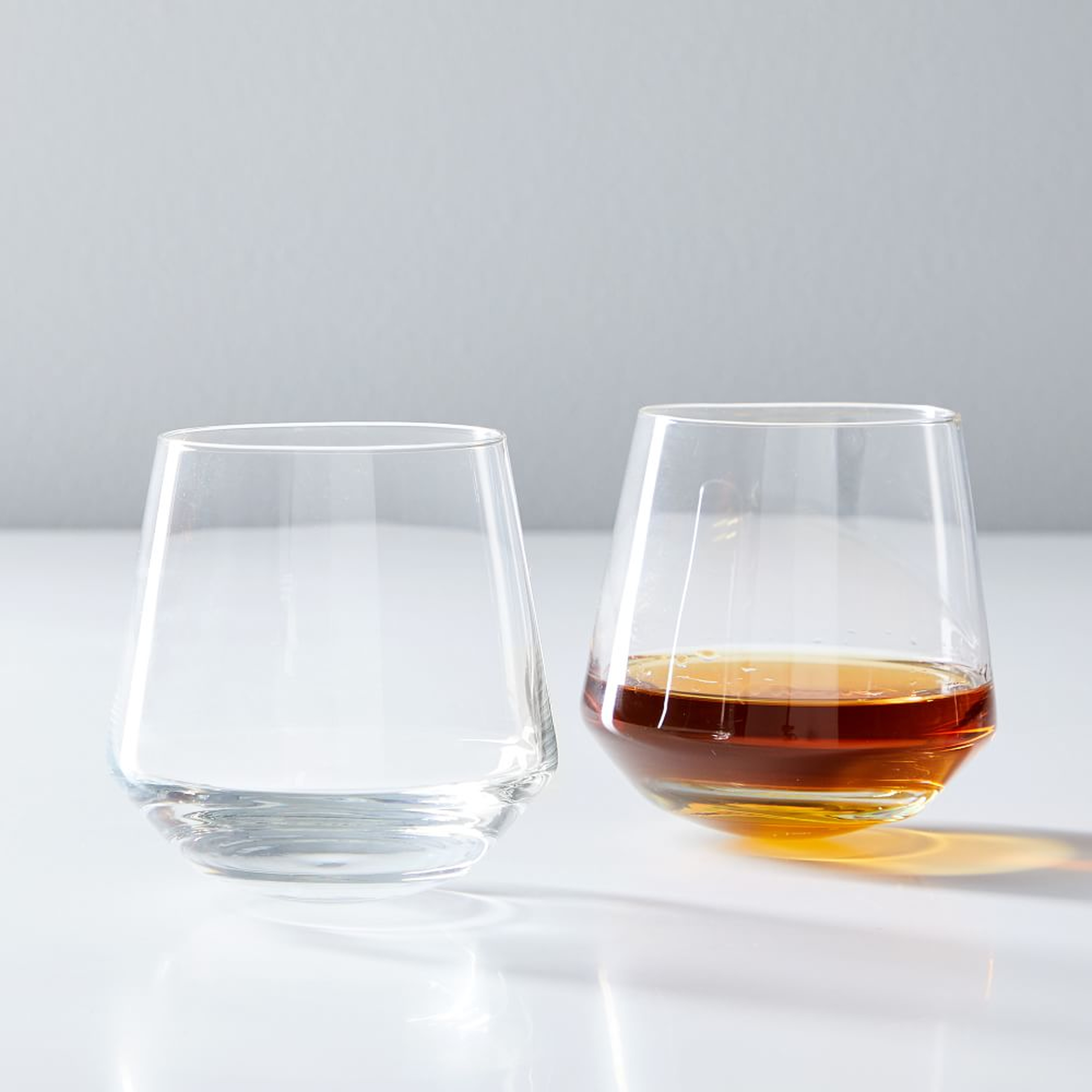 Dancing Whiskey Glasses, Set of 2 - West Elm