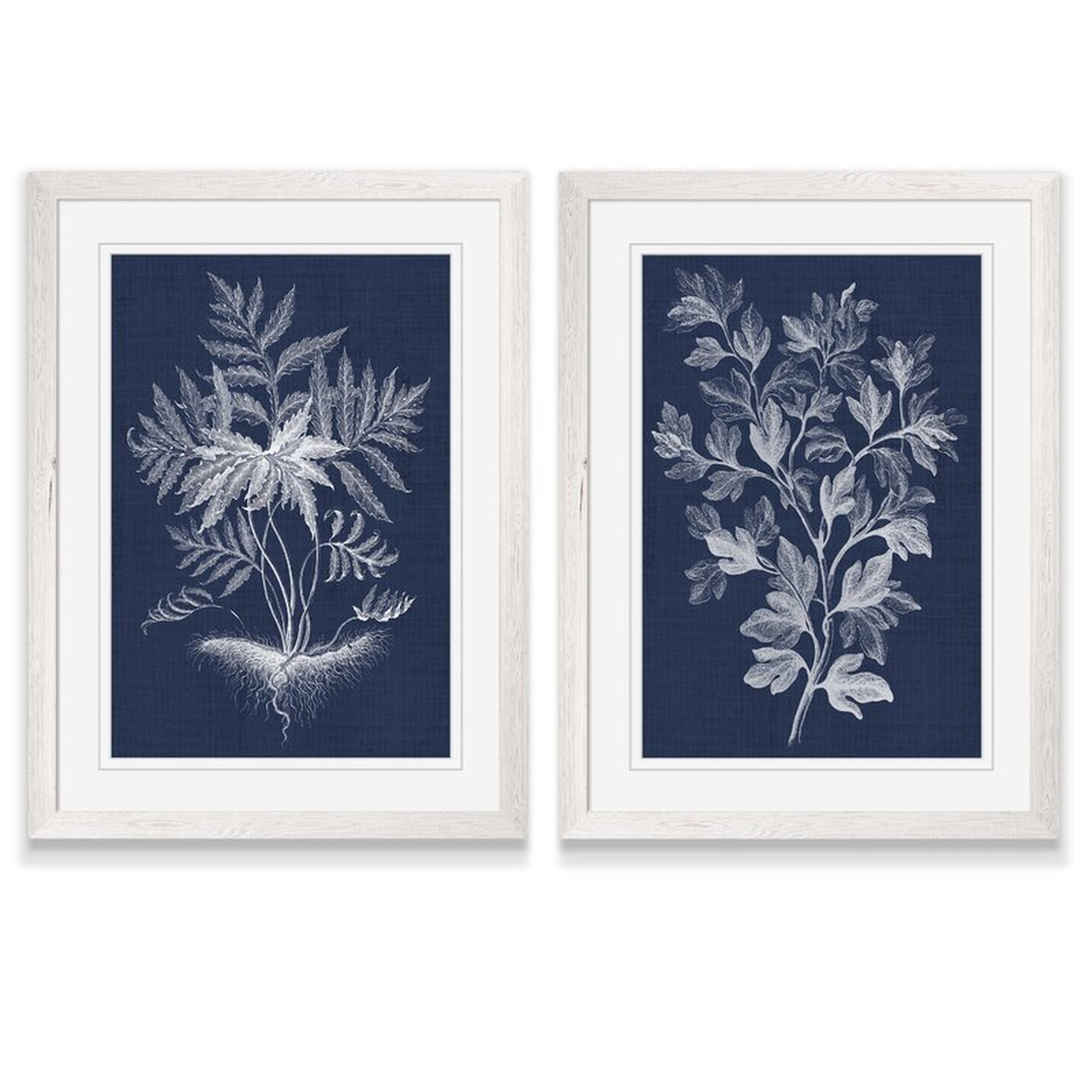 Lustr Foliage Chintz I by Vincent Van Gogh, Picture Frame Painting, Set of 2 - Wayfair