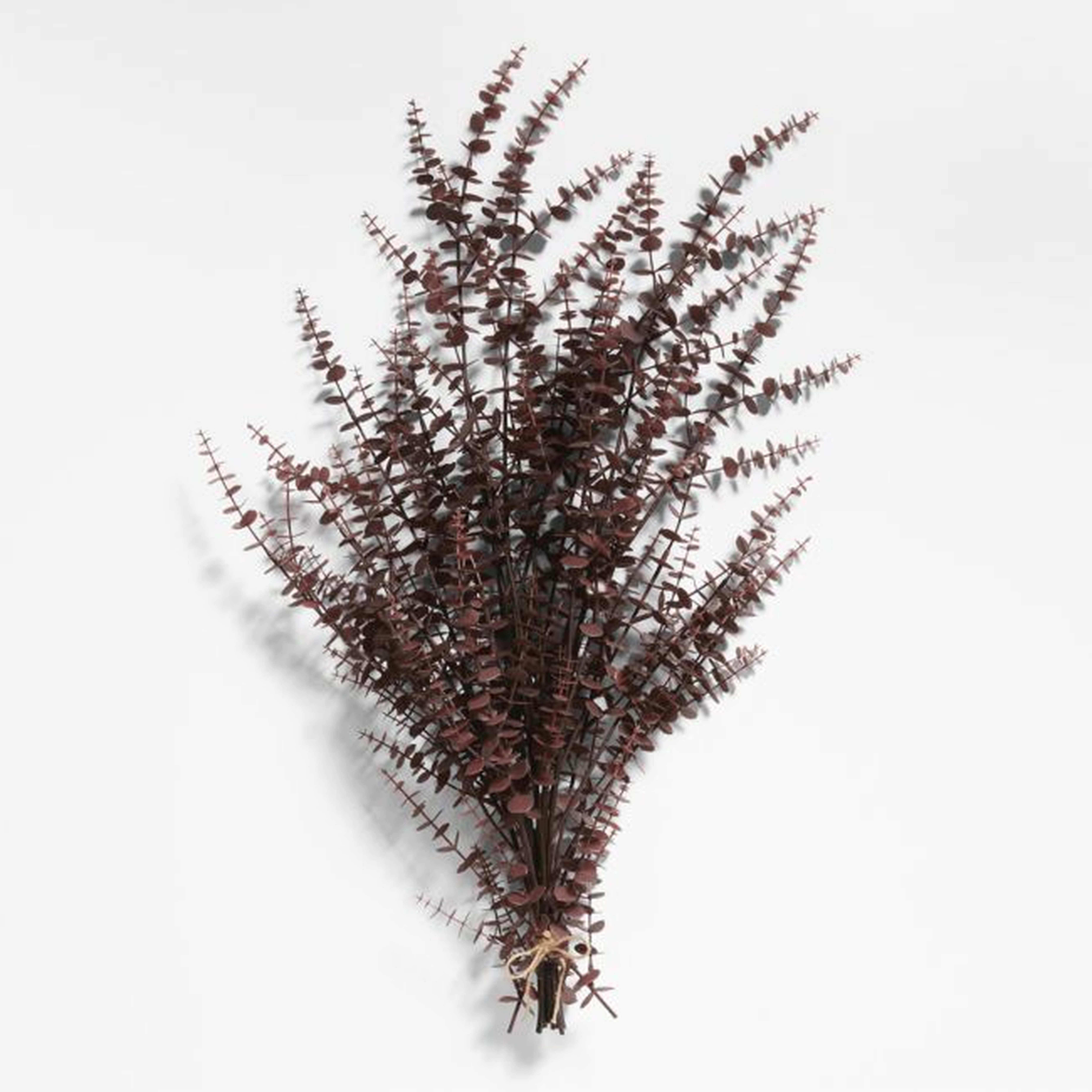 Faux Burgundy Eucalyptus Bundle - Crate and Barrel