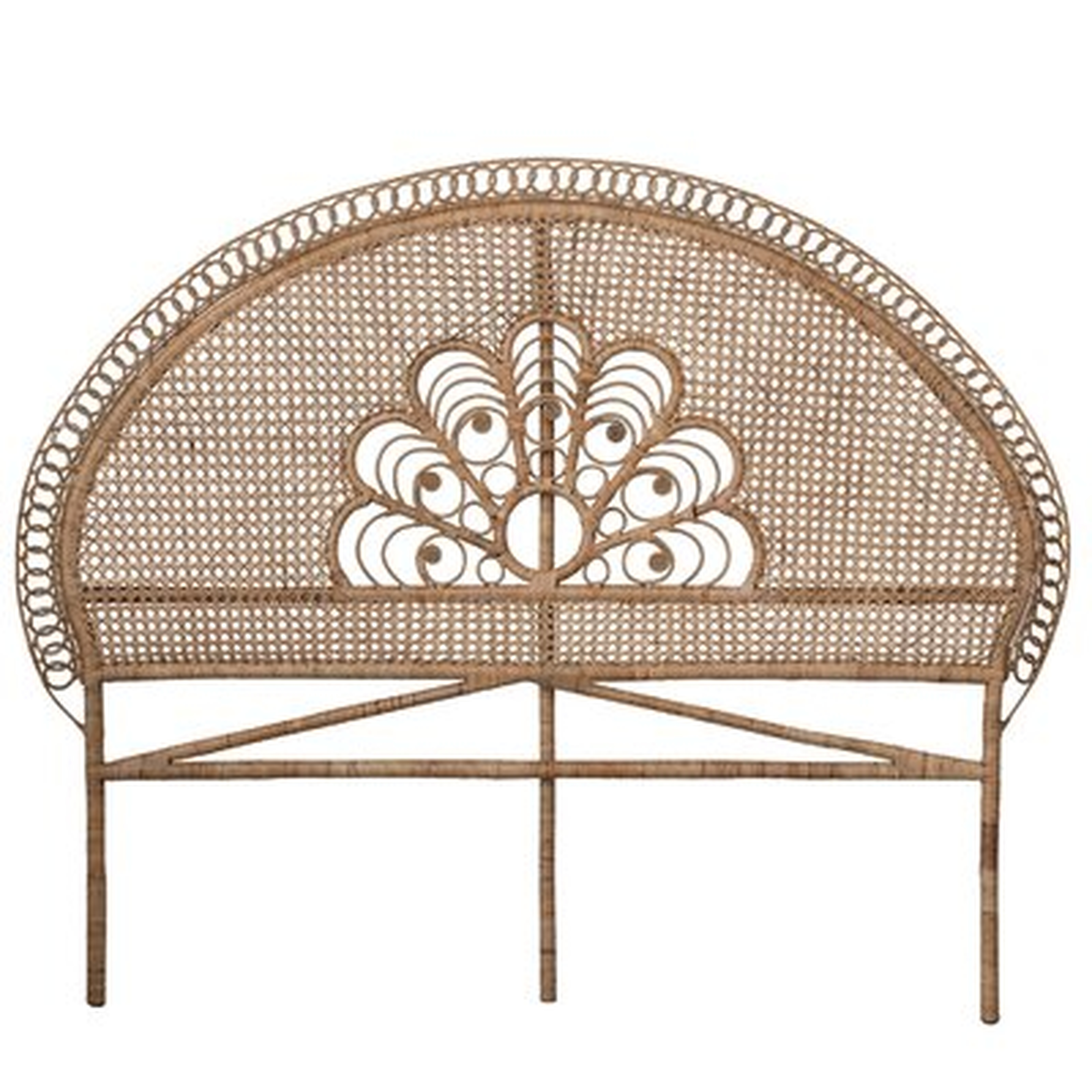 Holsinger Handmade Rattan King Size Headboard - Wayfair