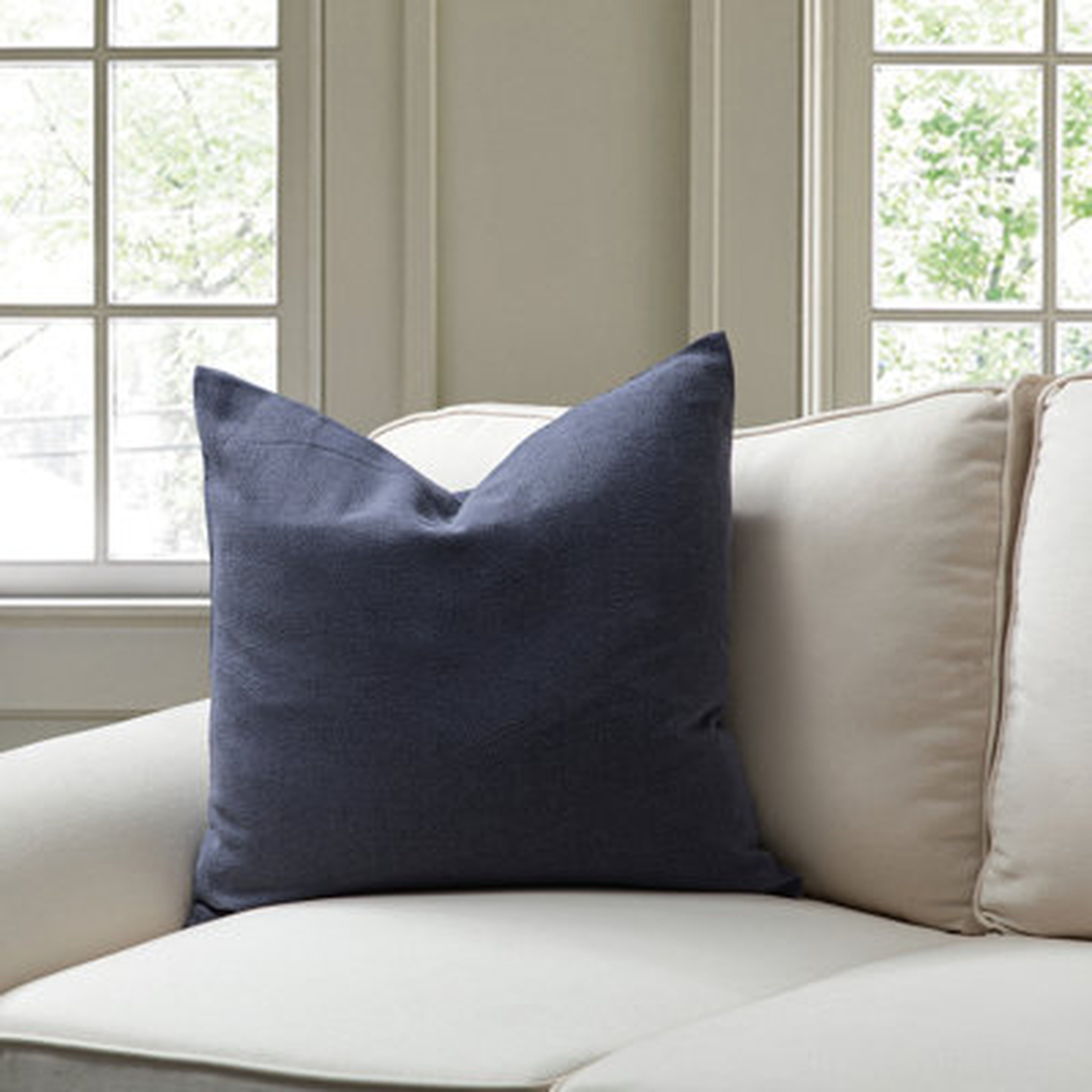 Myalynn Linen Blend Throw Square Pillow Cover - Wayfair
