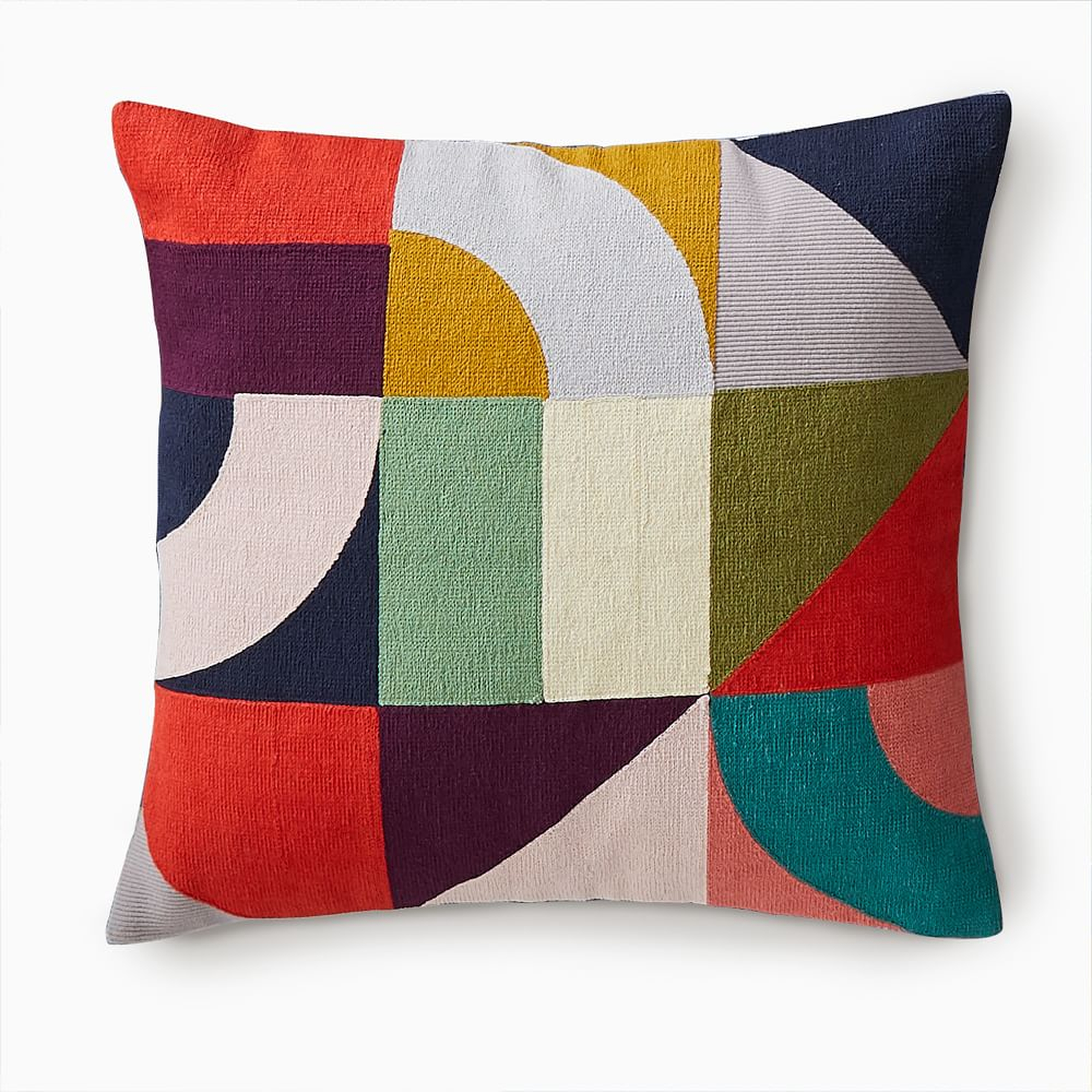Margo Selby Puzzle Geo Pillow Cover, 20"x20", Multi - West Elm