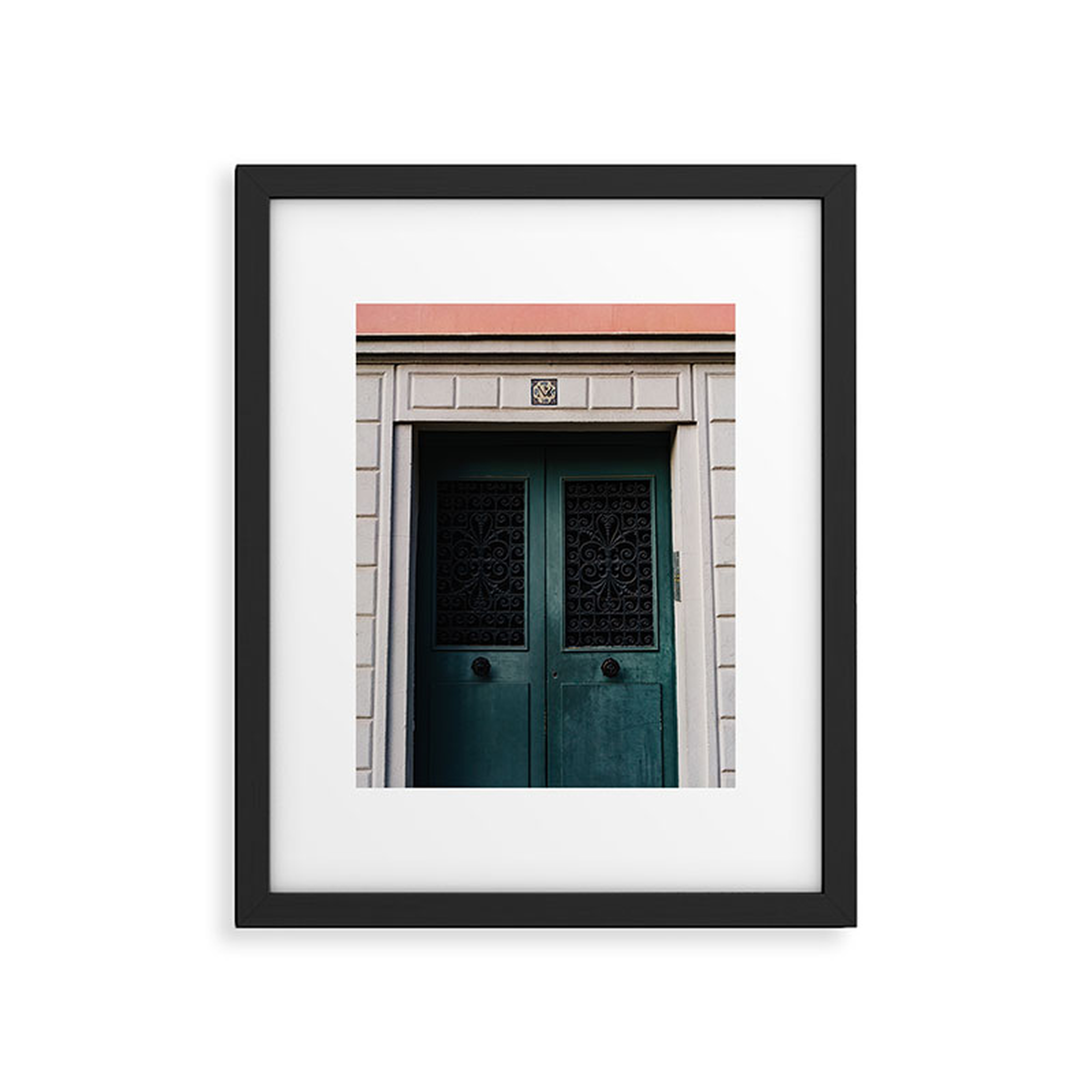 Montmartre V by Bethany Young Photography - Modern Framed Art Print, Black, 11" x 14" - Roam Common