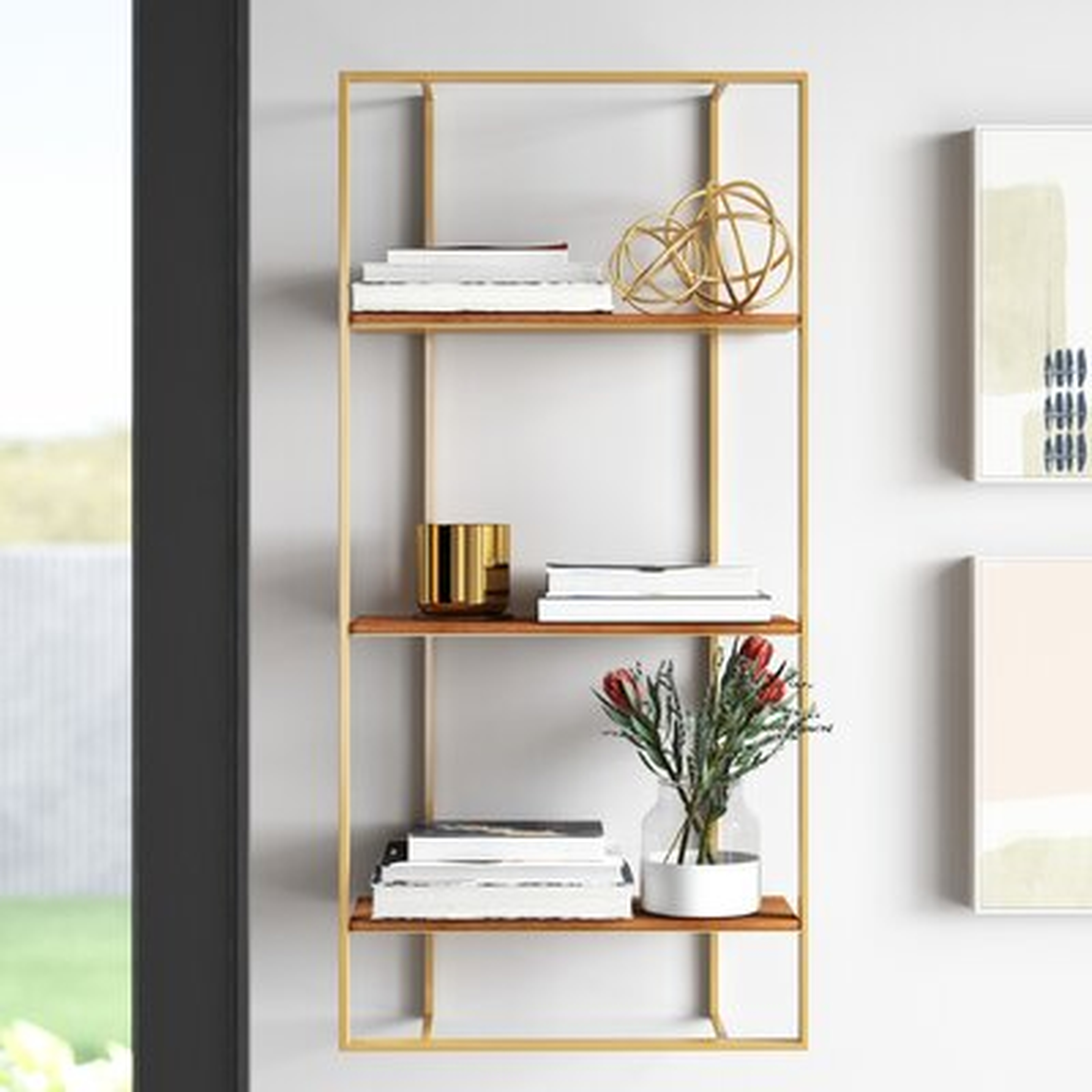 Scheffer Floating Shelf - Wayfair