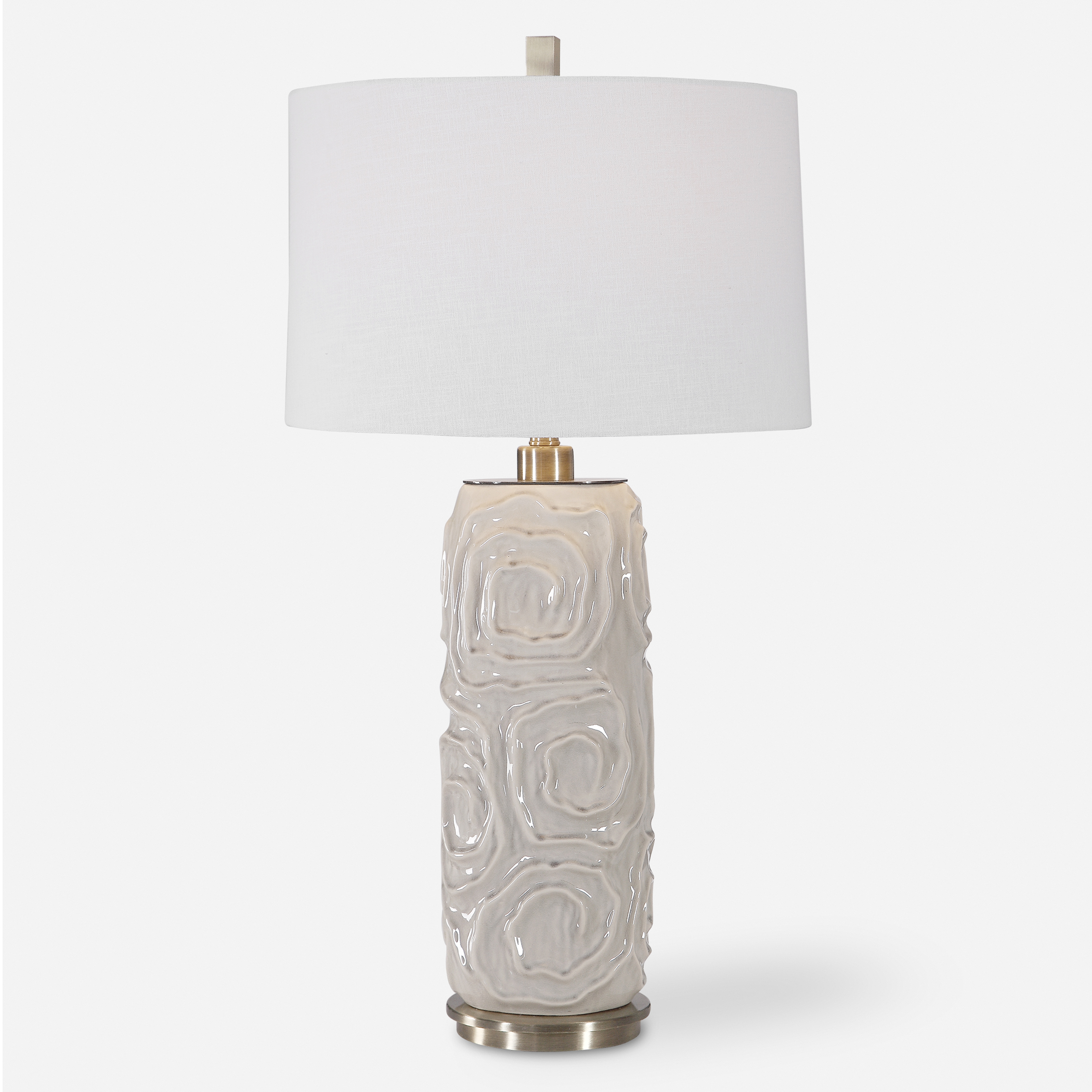 Zade Warm Gray Table Lamp - Uttermost
