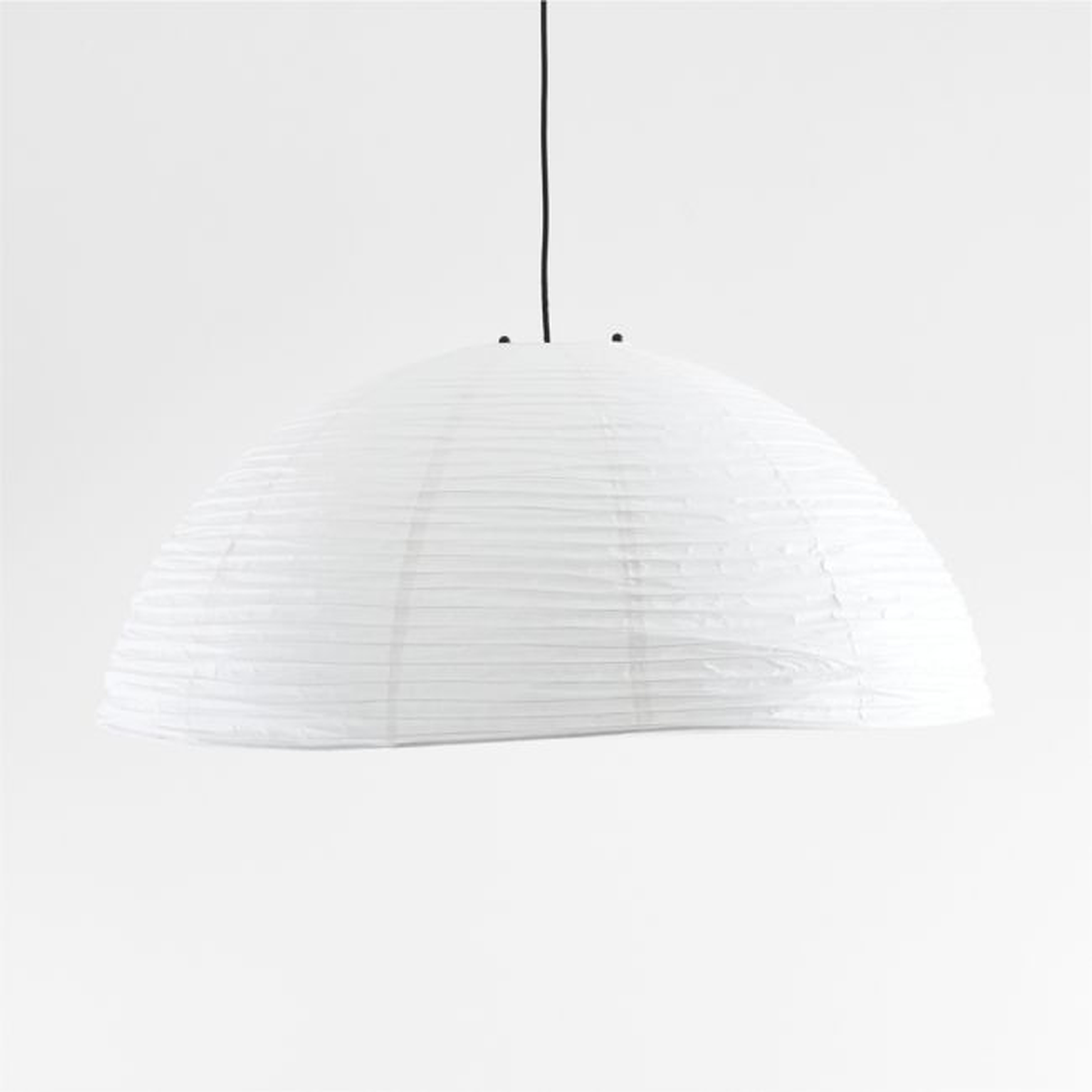 Moon Paper Oversized Pendant Light - Crate and Barrel