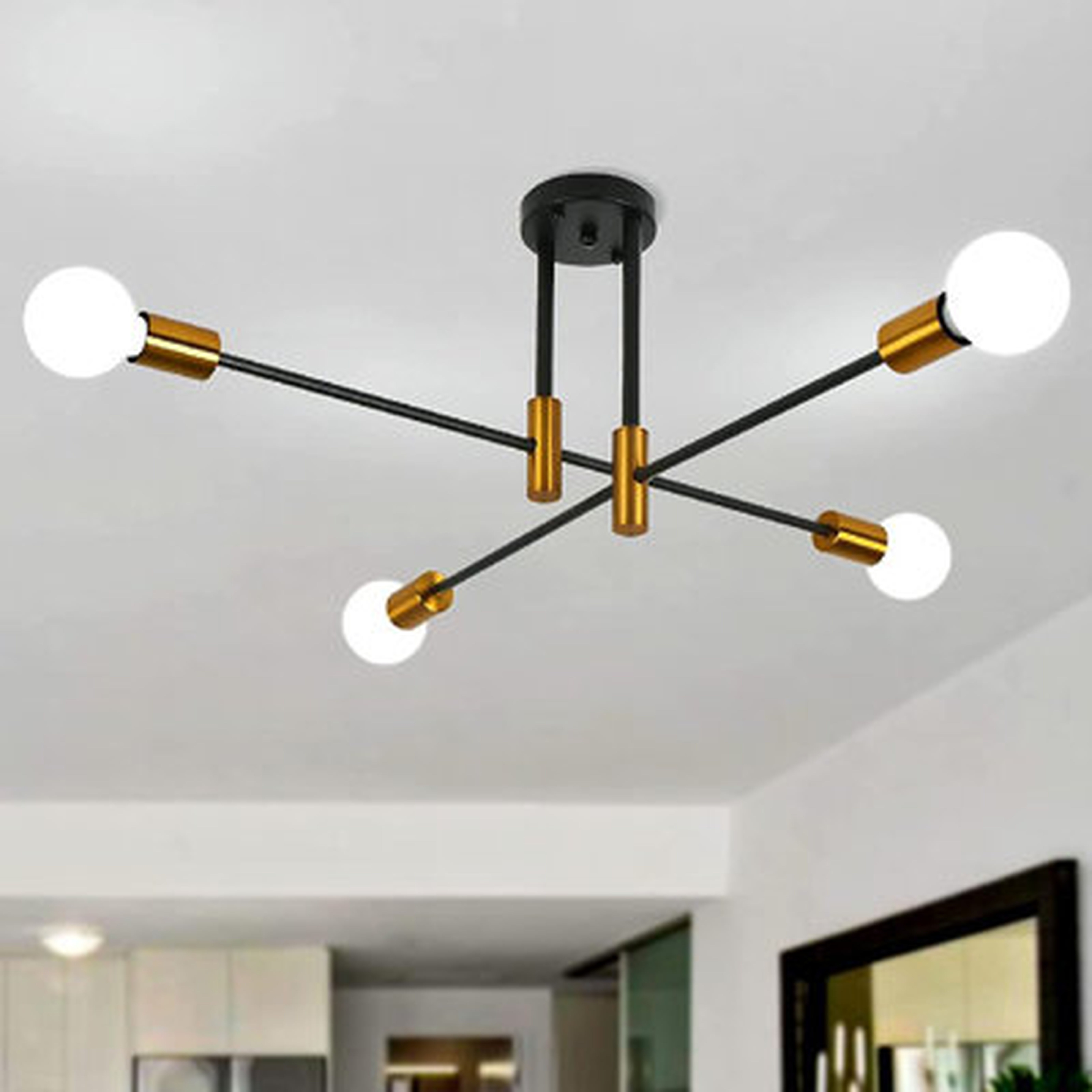 Mid-Century Chandelier Sputnik Chandelier - Wayfair