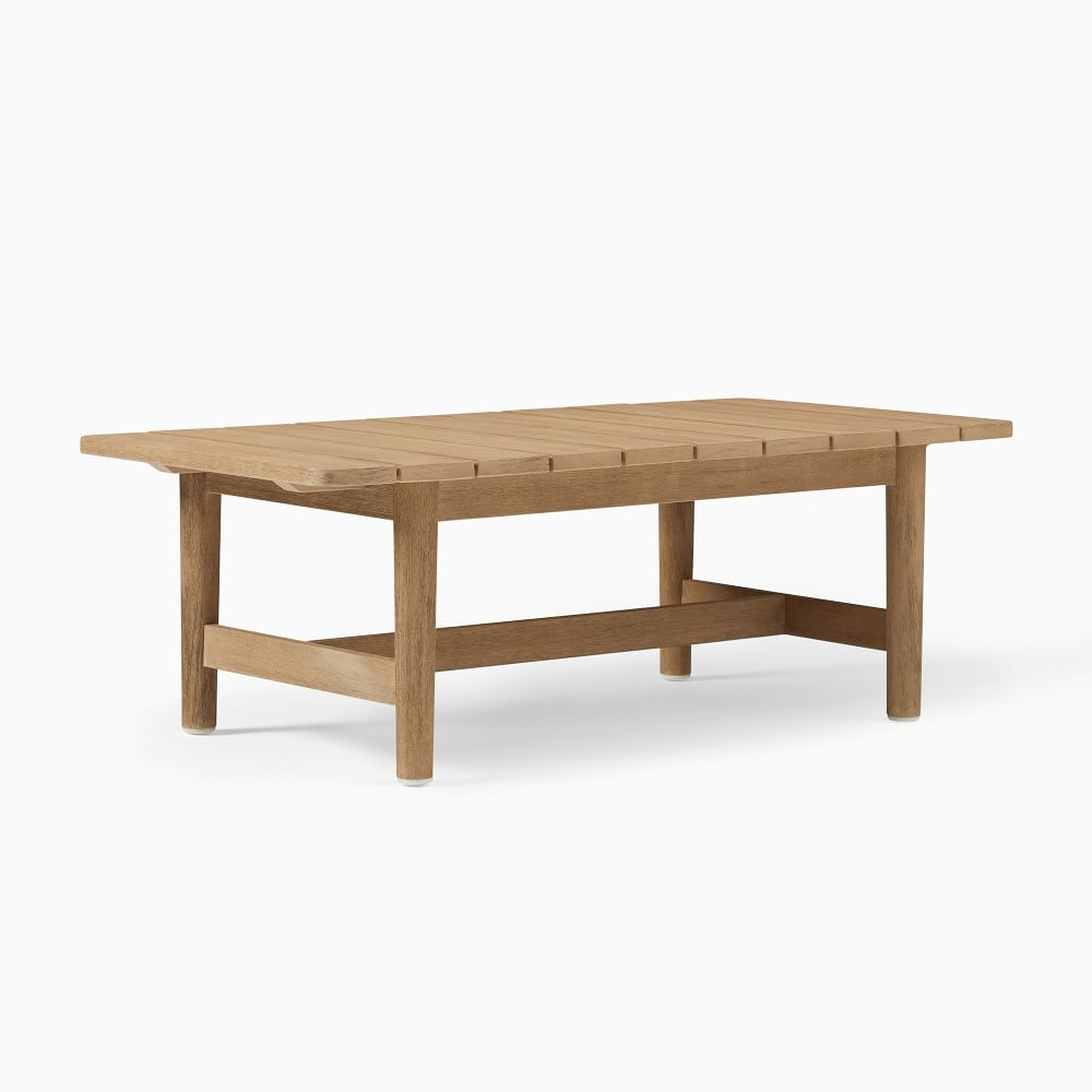 Hargrove Outdoor 49 in Rectangle Coffee Table, Reef - West Elm