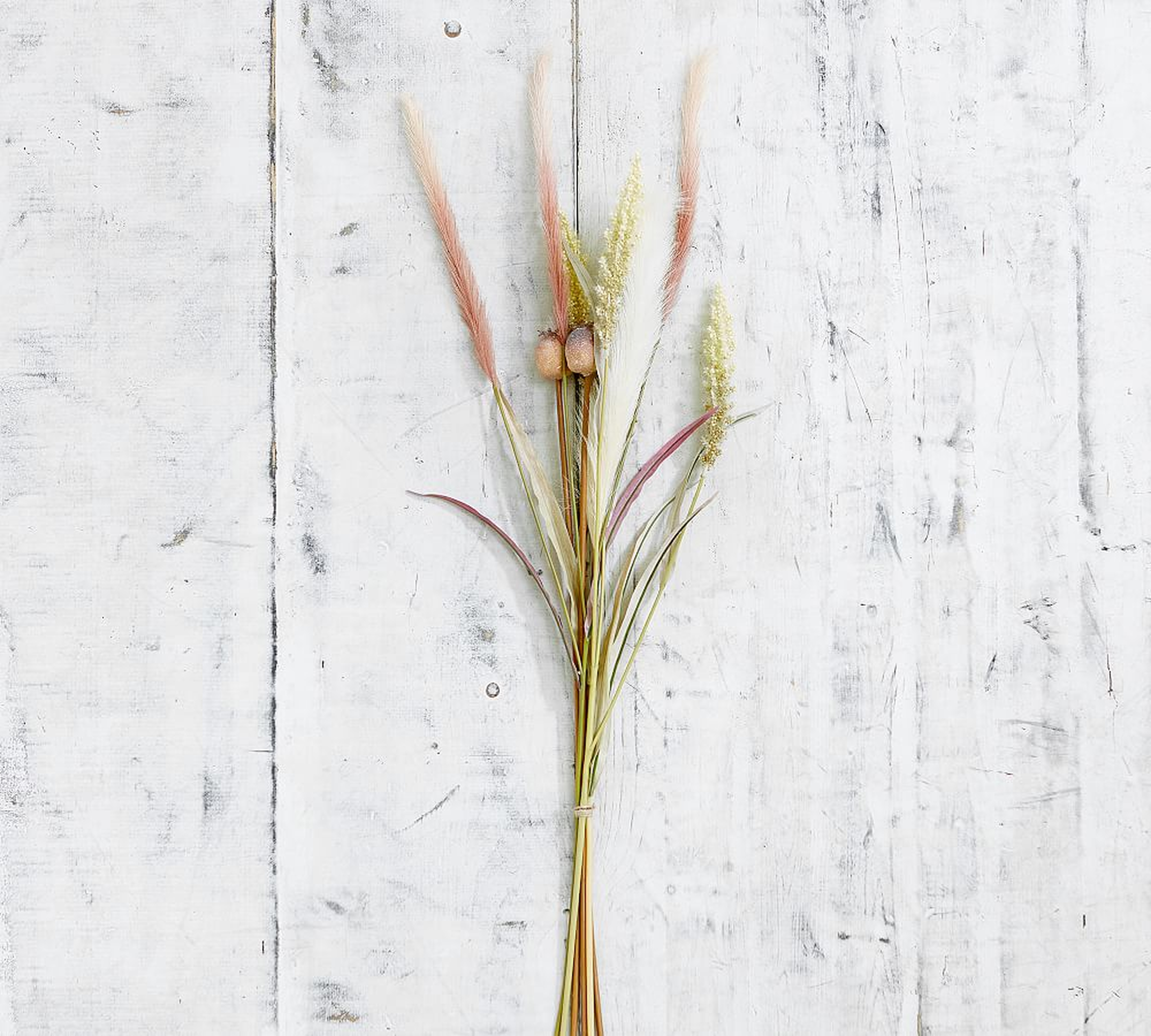 Faux Wild Grass Bundle, Natural - Pottery Barn