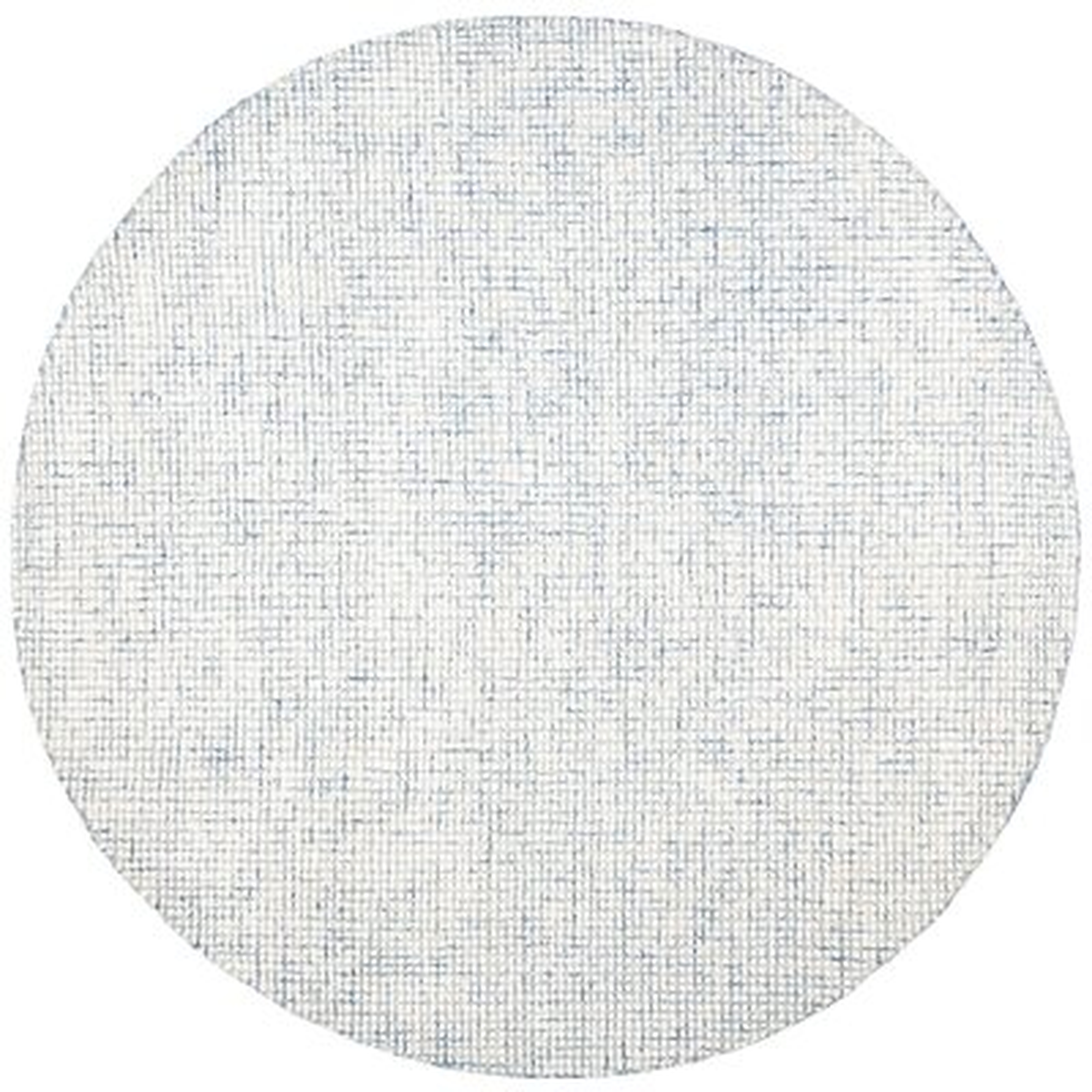 Swaney Handmade Tufted Ivory/Blue Area Rug - Wayfair