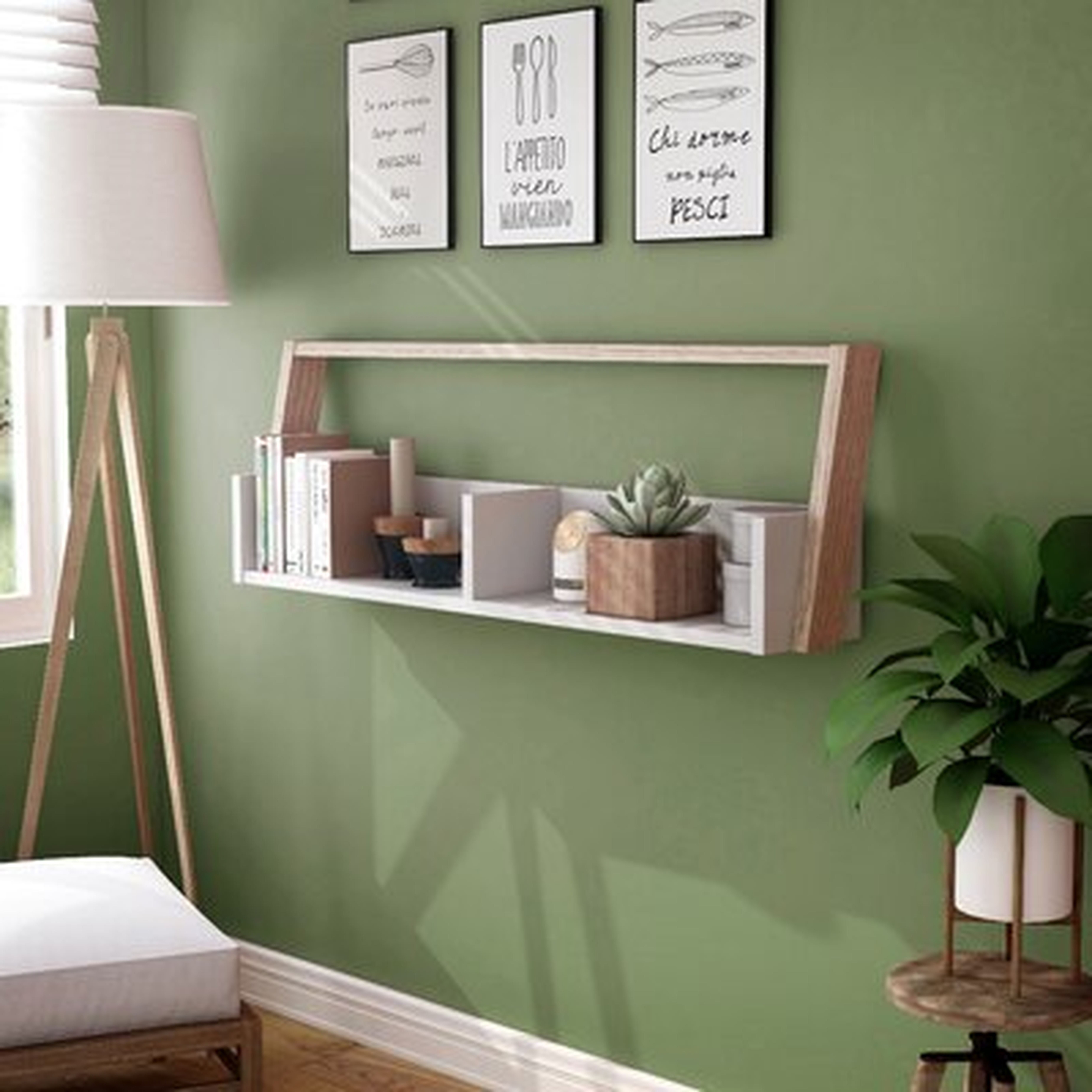 Chamness Floating Shelf - Wayfair