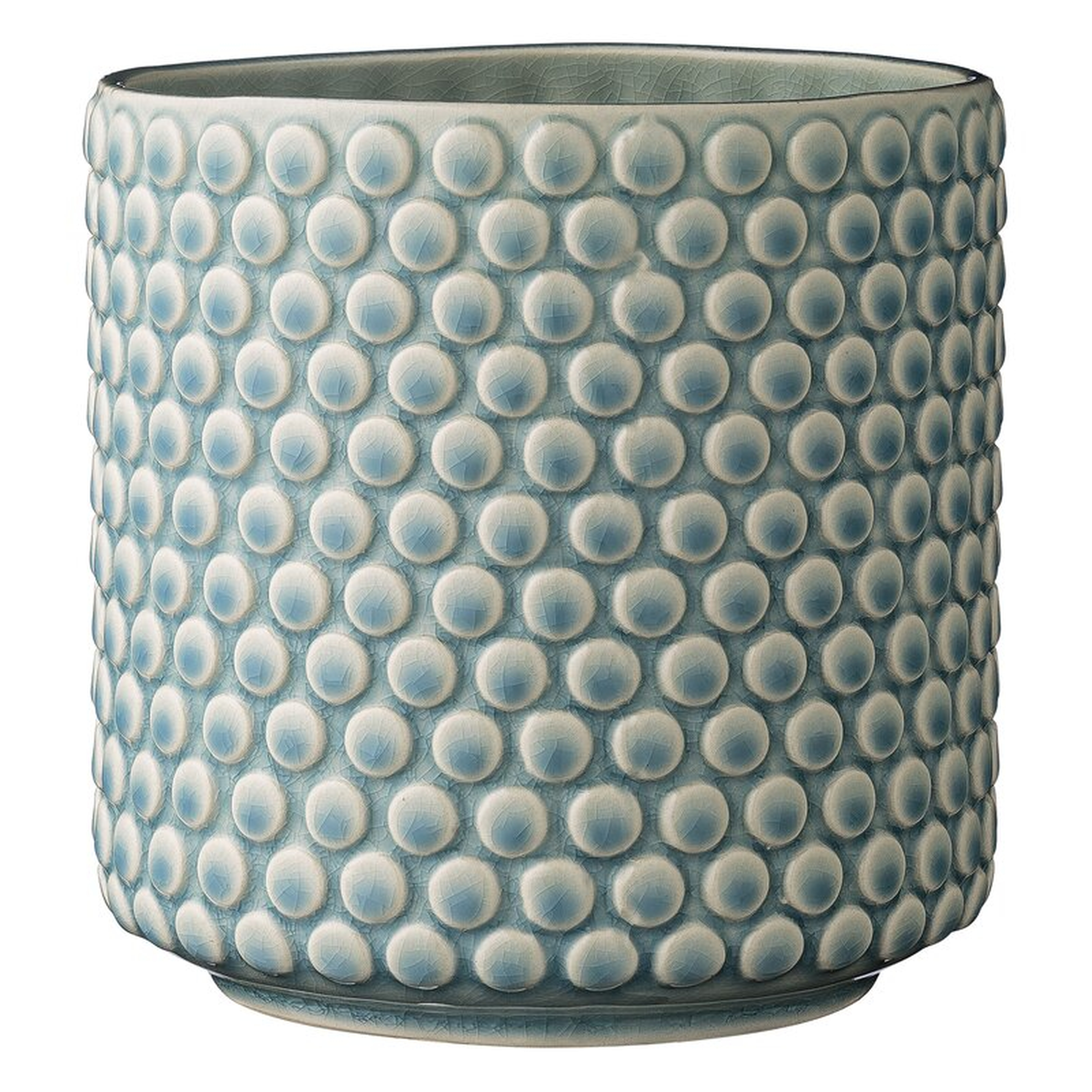 Bloomingville Ceramic Pot Planter Color: Sky Blue - Perigold