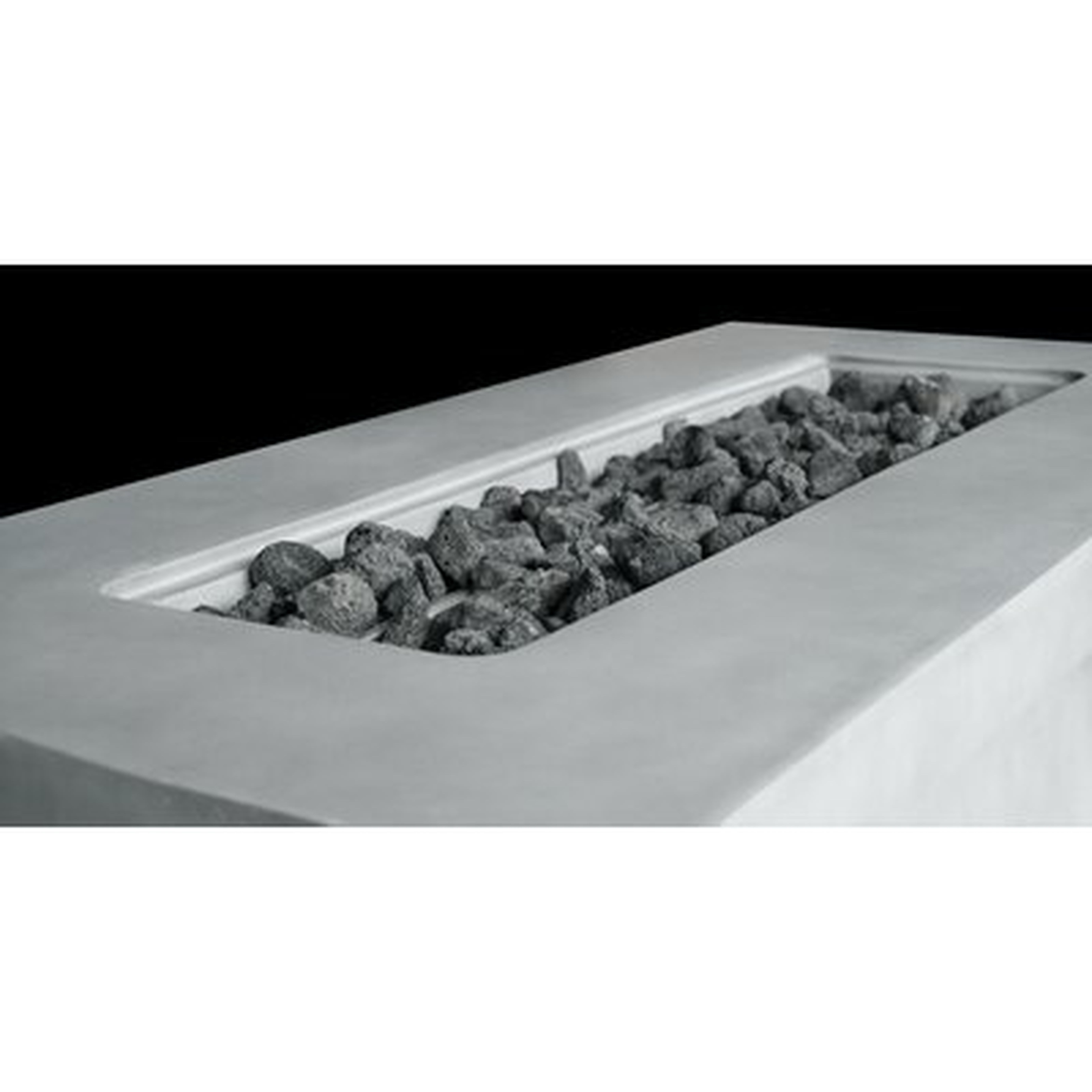 Grice Cast Concrete Propane/Natural Gas Fire Pit Table - AllModern