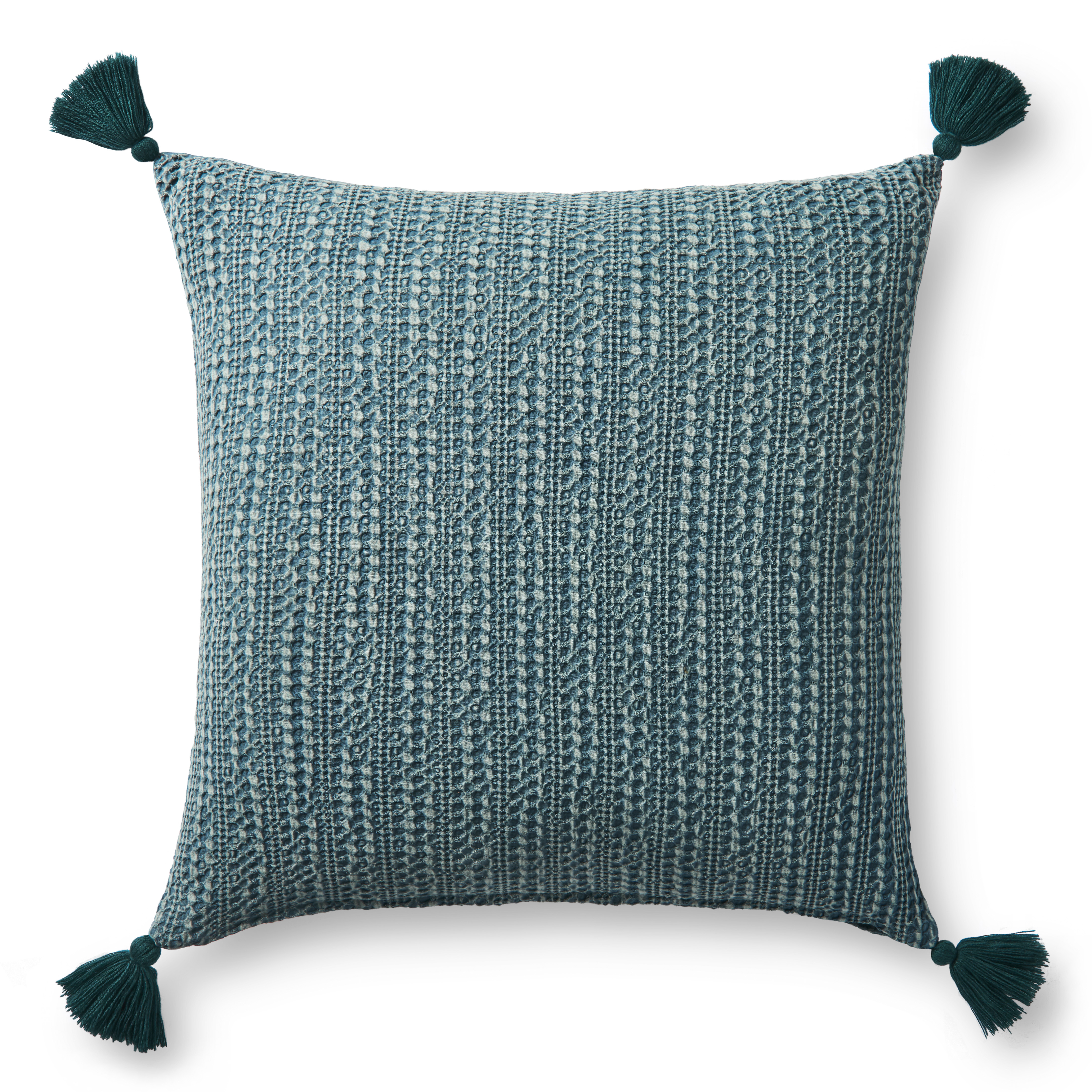 Loloi PILLOWS P0813 Green 22" x 22" Cover Only - Loloi Rugs