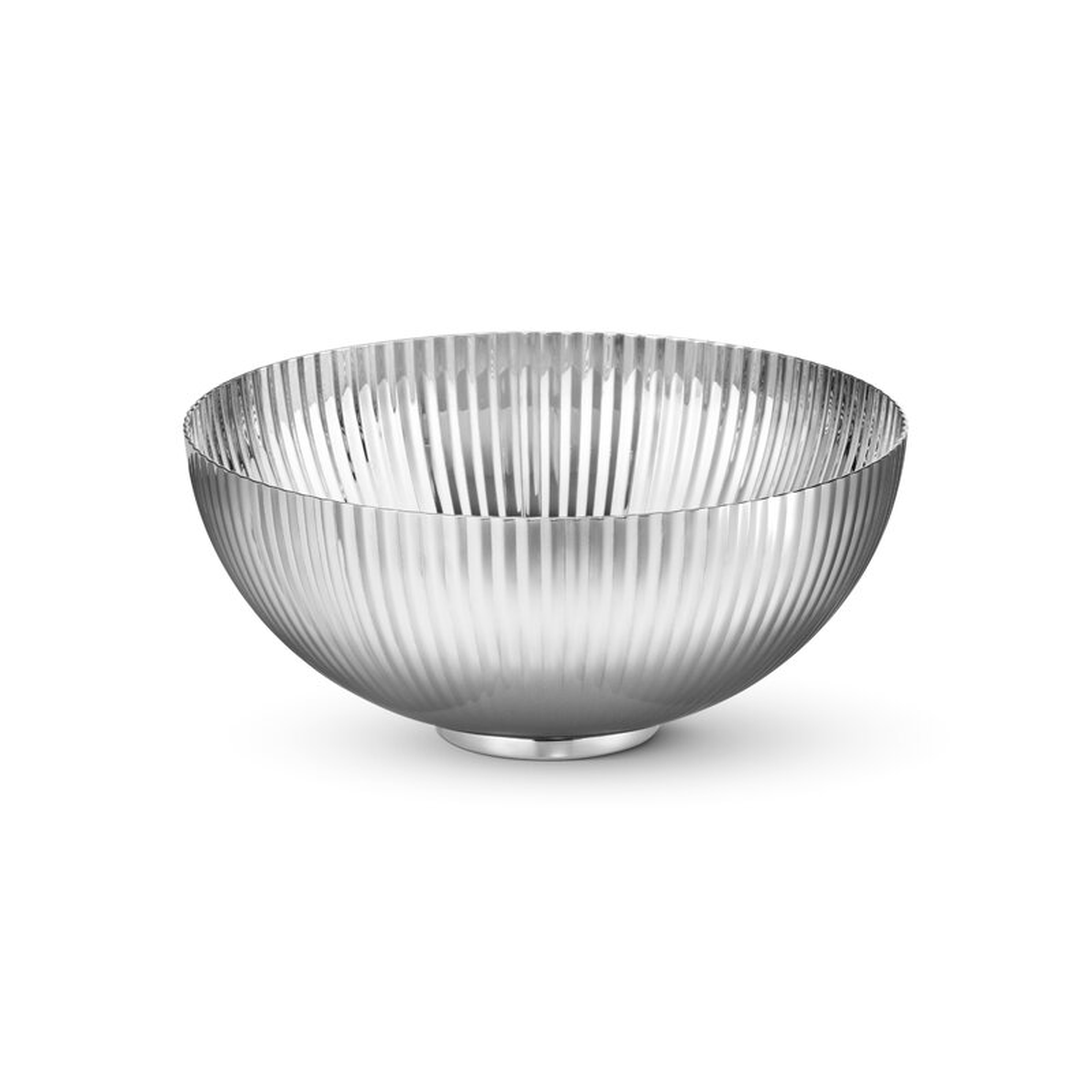 Georg Jensen Bernadotte Mirror Polished Industrial Decorative Bowl - Perigold