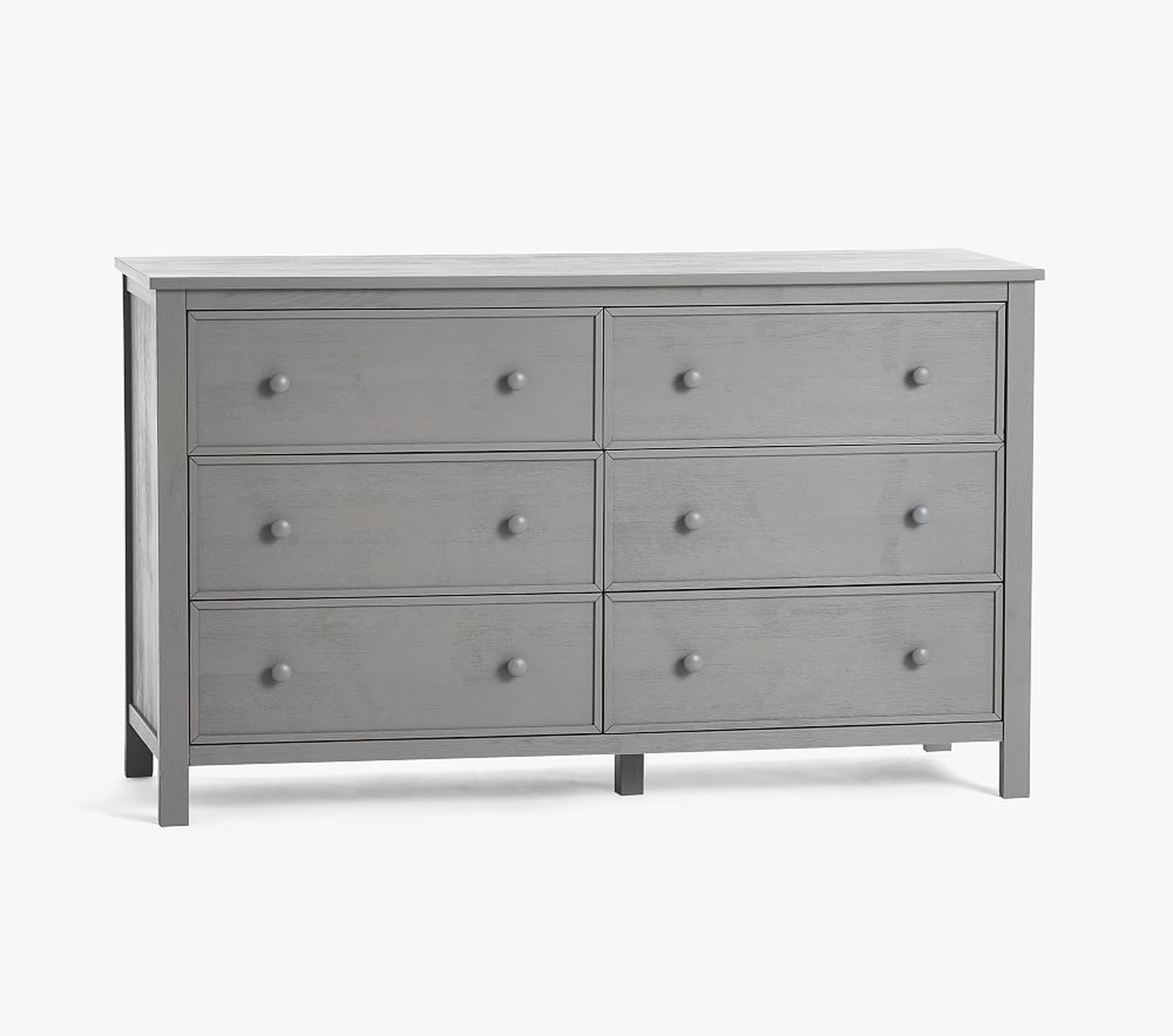 Austen Extra-Wide Dresser, Antiqued Charcoal, In-Home Delivery - Pottery Barn Kids