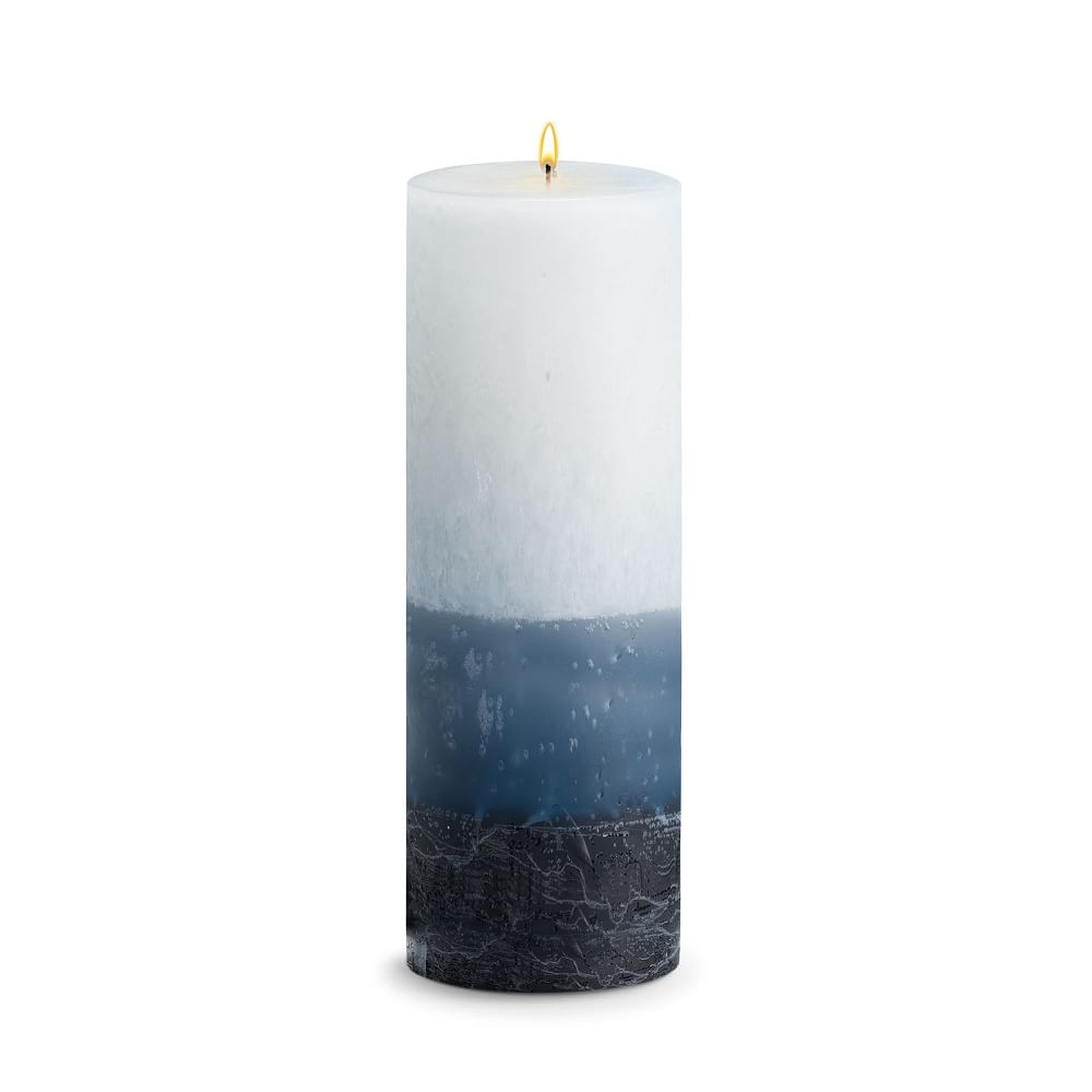 Pillar Candle, Wax, Mier Du Corail, 4"x12" - West Elm