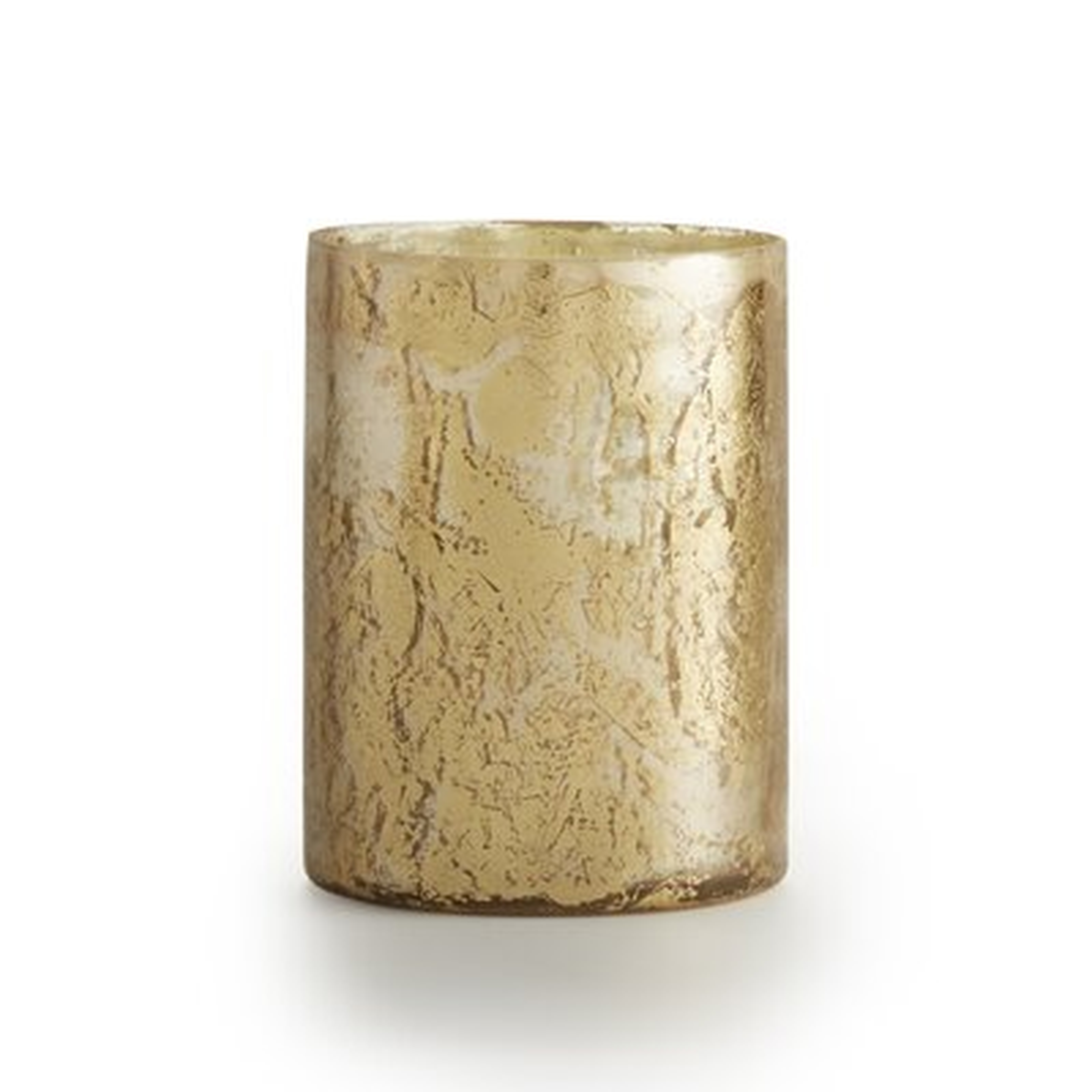 Go Be Lovely Emory Glass Golden Honeysuckle Scented Jar Candle - Wayfair