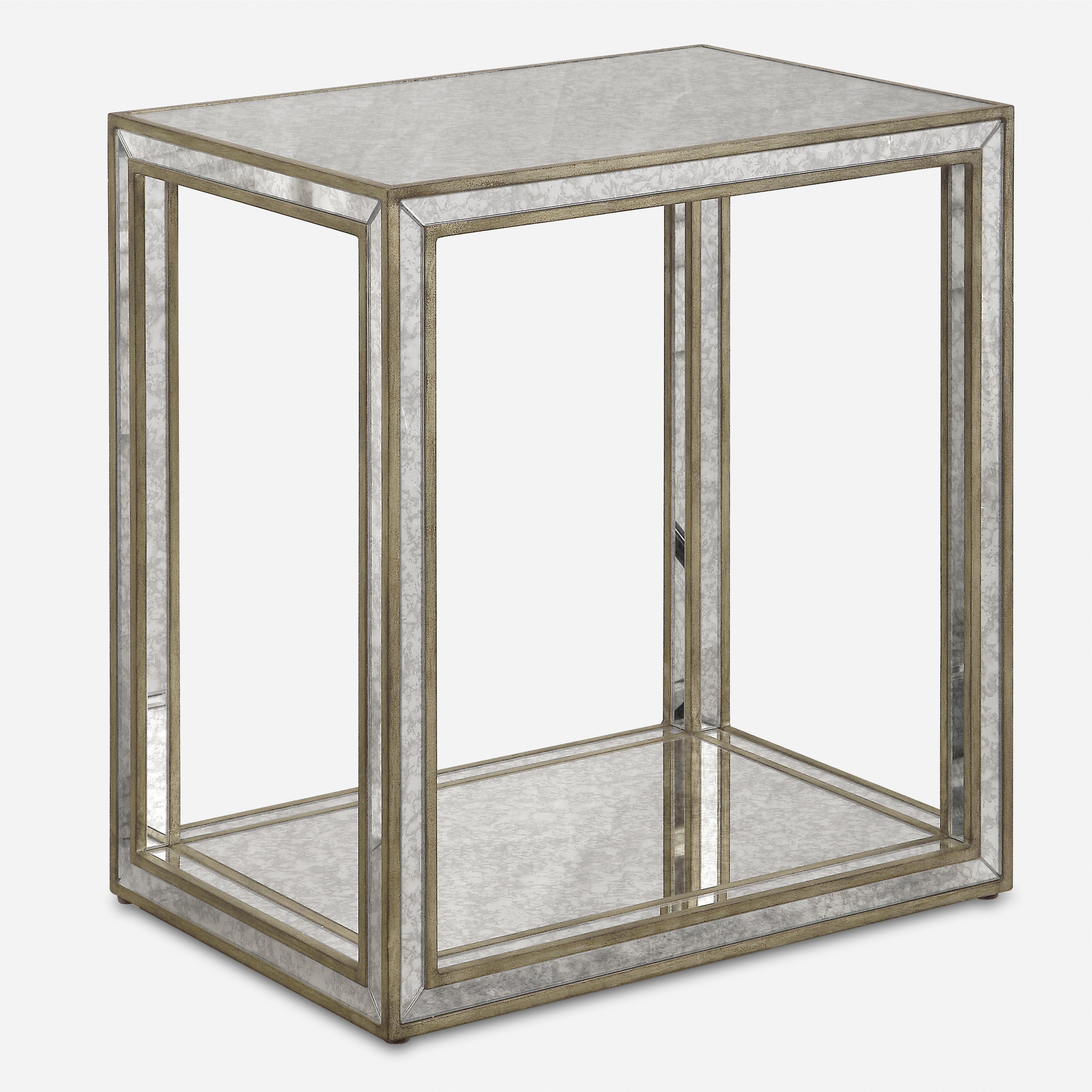 Julie Mirrored End Table - Uttermost