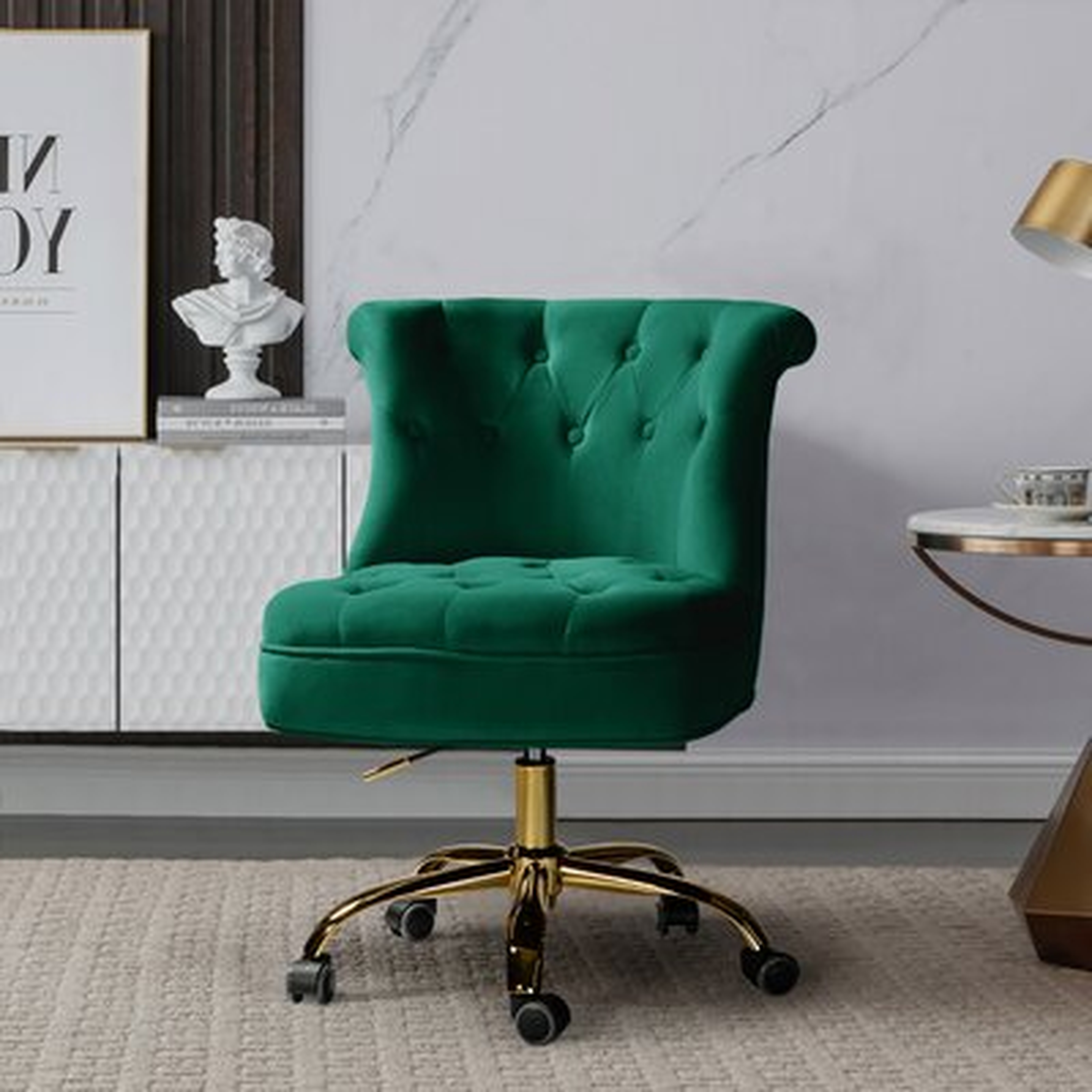 Wylies Task Chair With Tufted Back - Wayfair