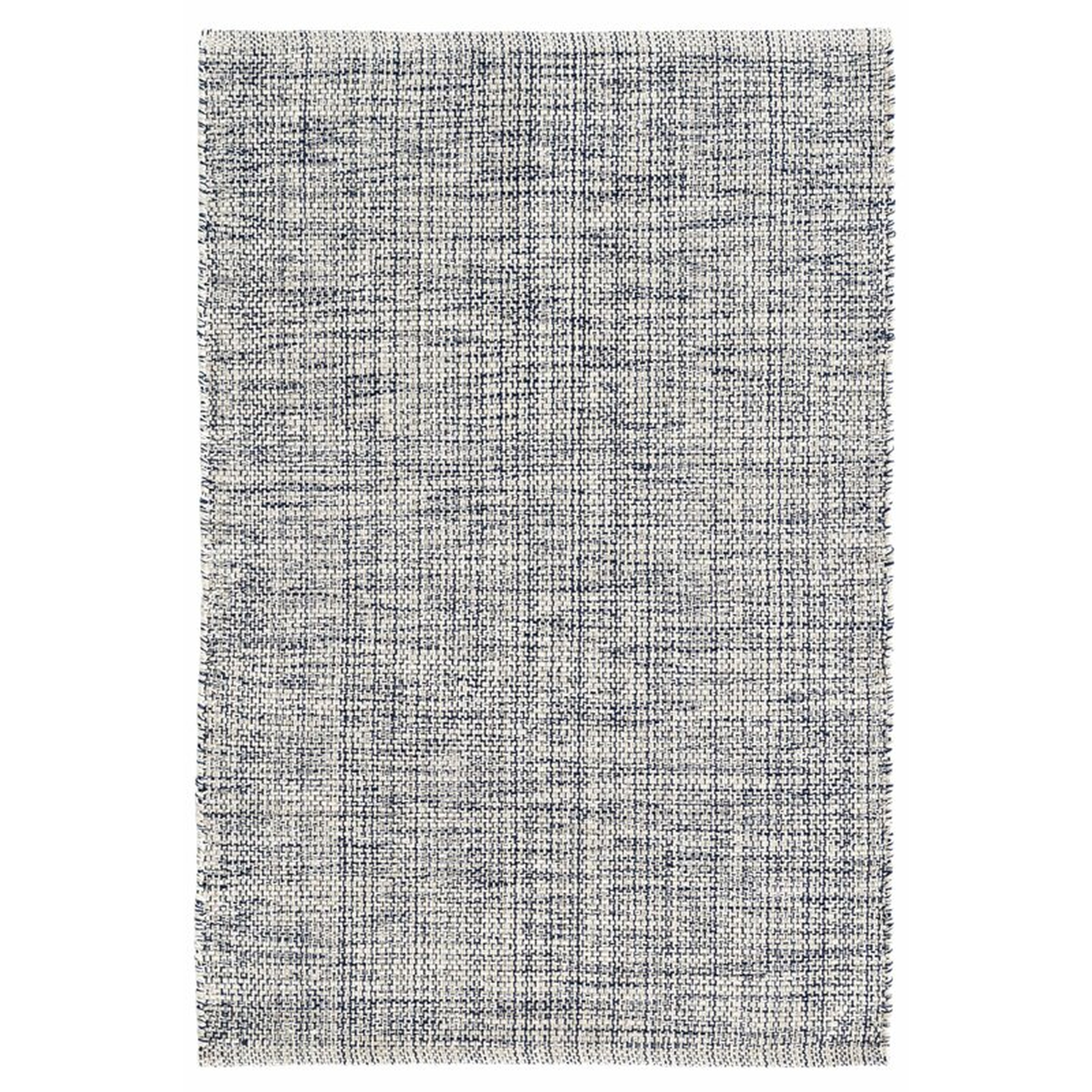 Dash and Albert Rugs Marled Indigo Handwoven Cotton Rug - Perigold
