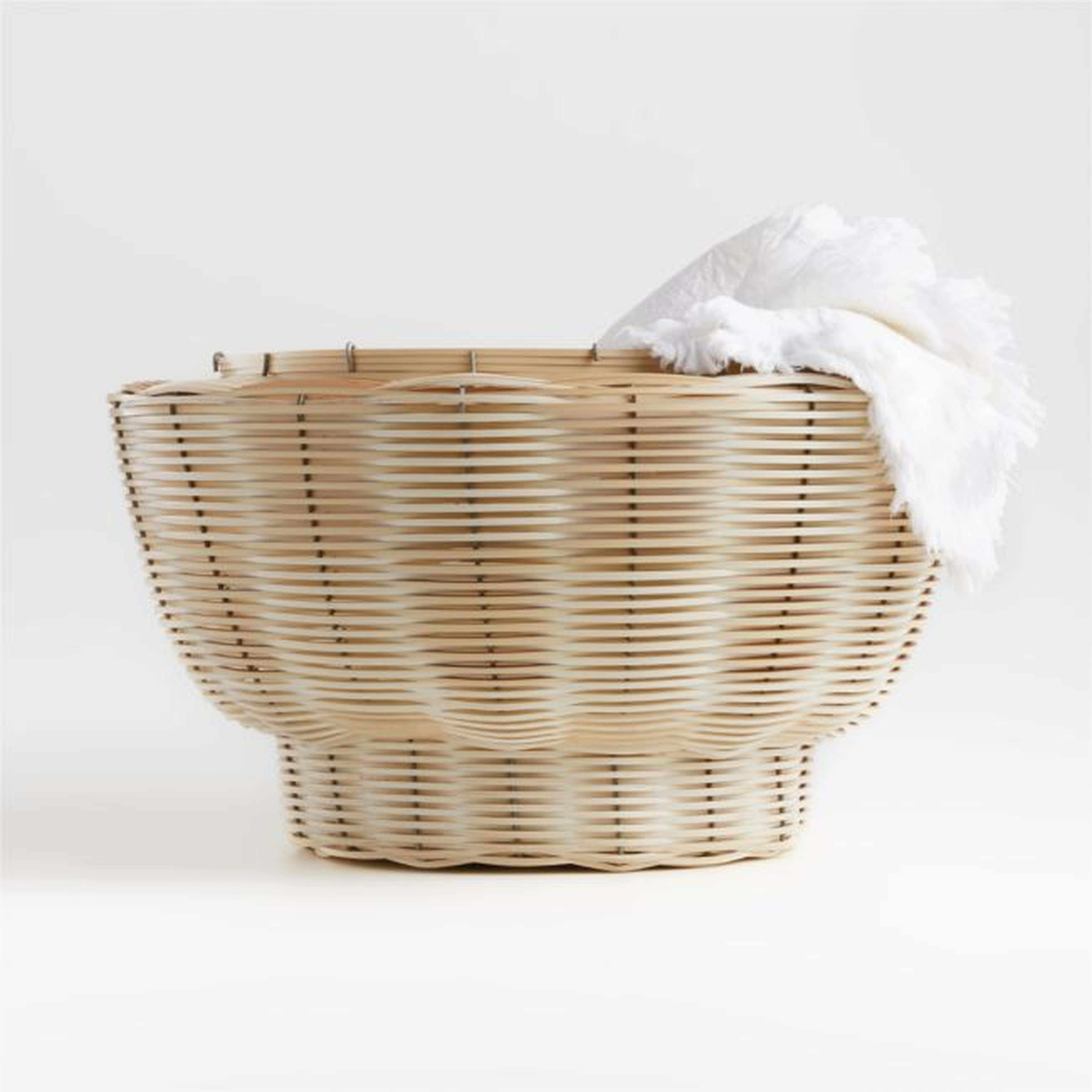 Mo's Crib Woven Natural Basket - Crate and Barrel
