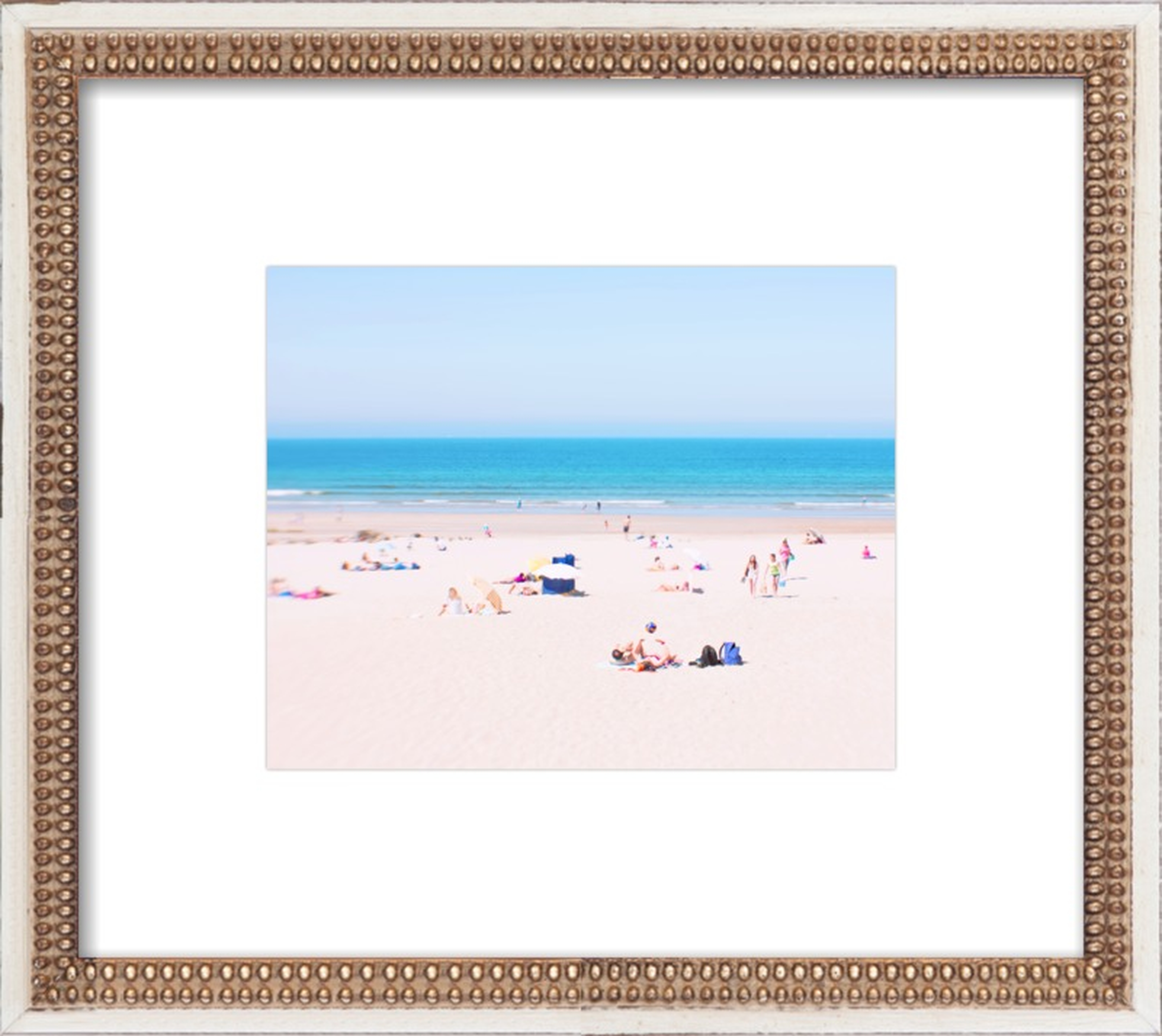 at the seaside by Ingrid Beddoes for Artfully Walls - Artfully Walls