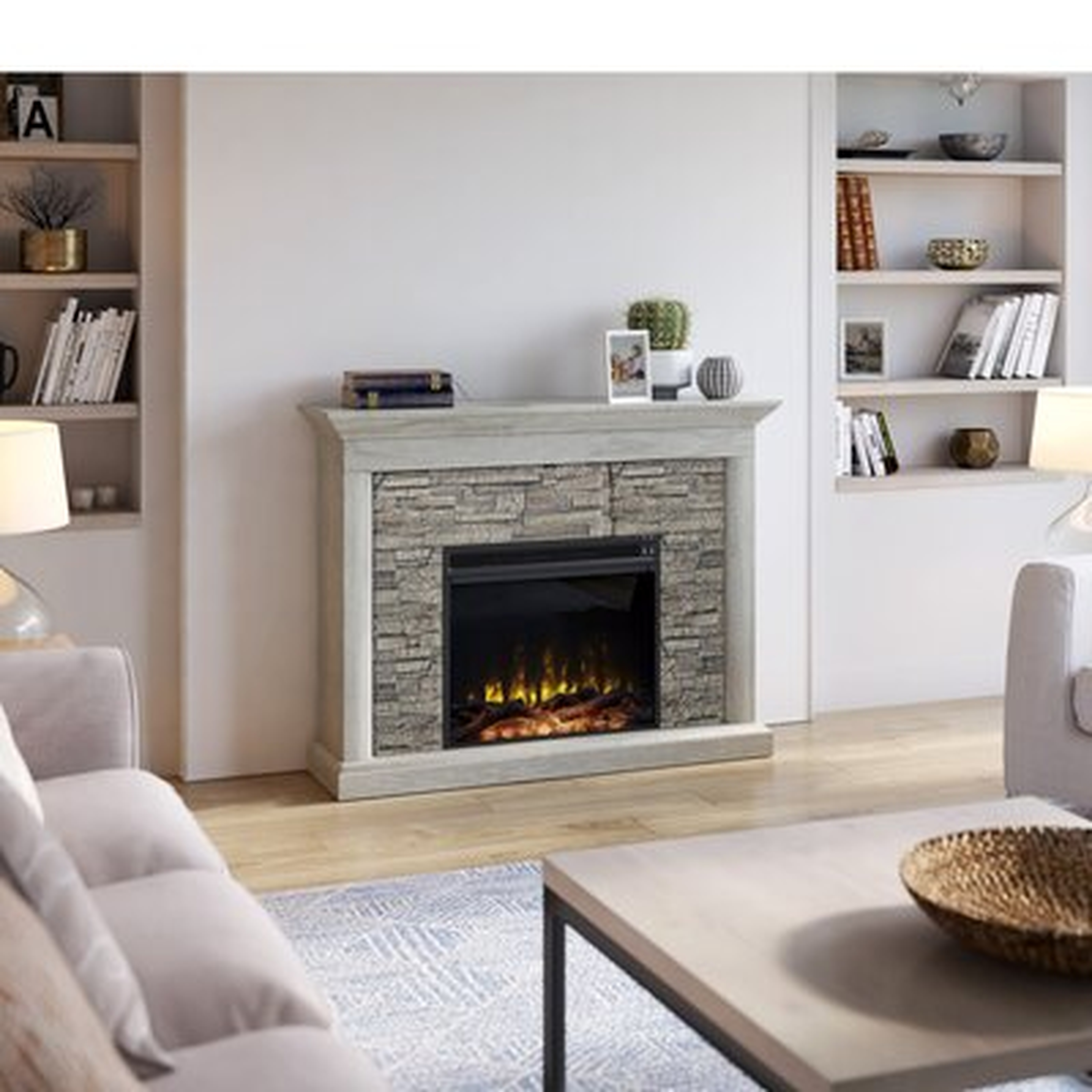 Holte 47.38'' W Electric Fireplace - Wayfair