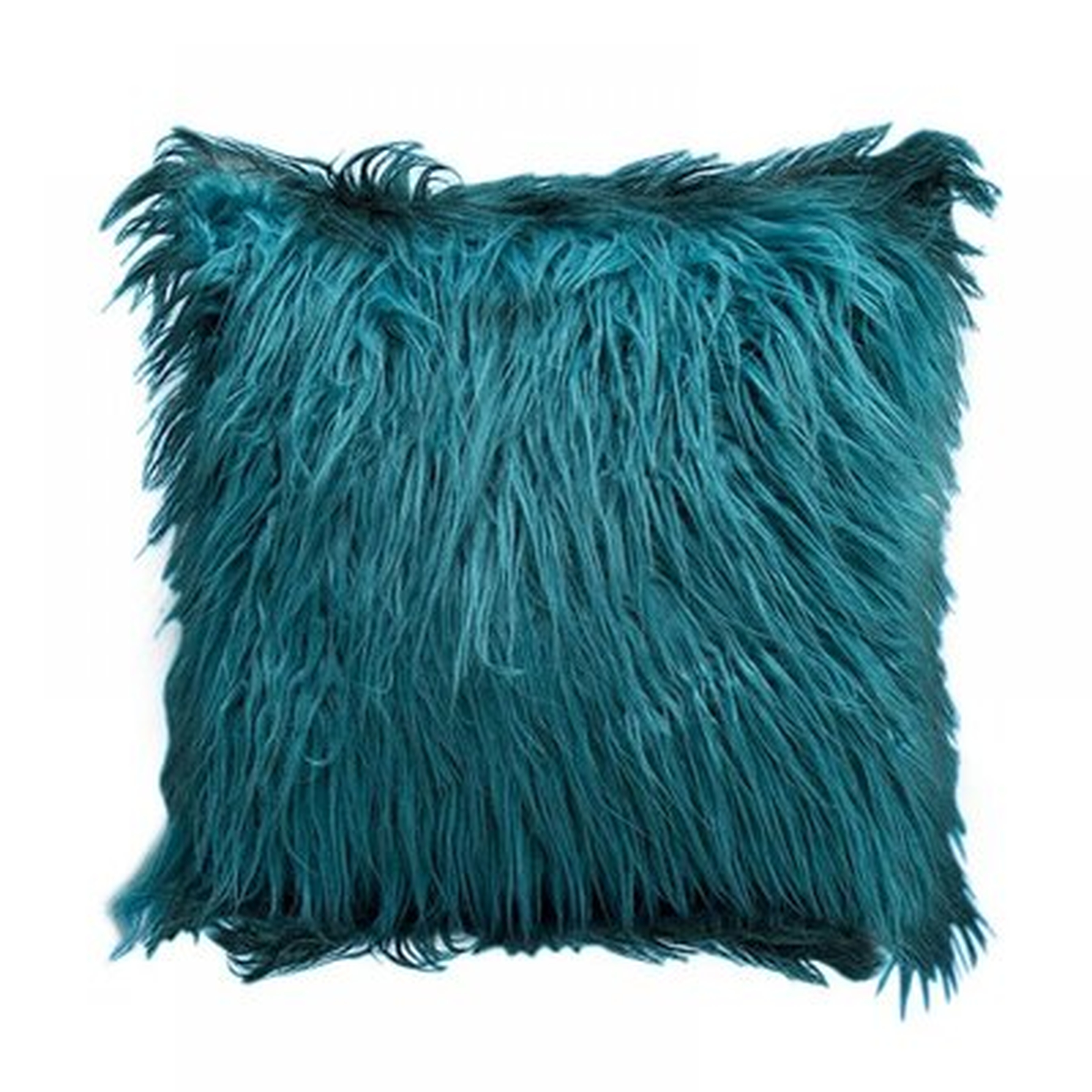 Luxury Series Merino Style Fur Throw Nirvelli Cushion Cover 18" X 18" 45Cm X 45Cm - Wayfair