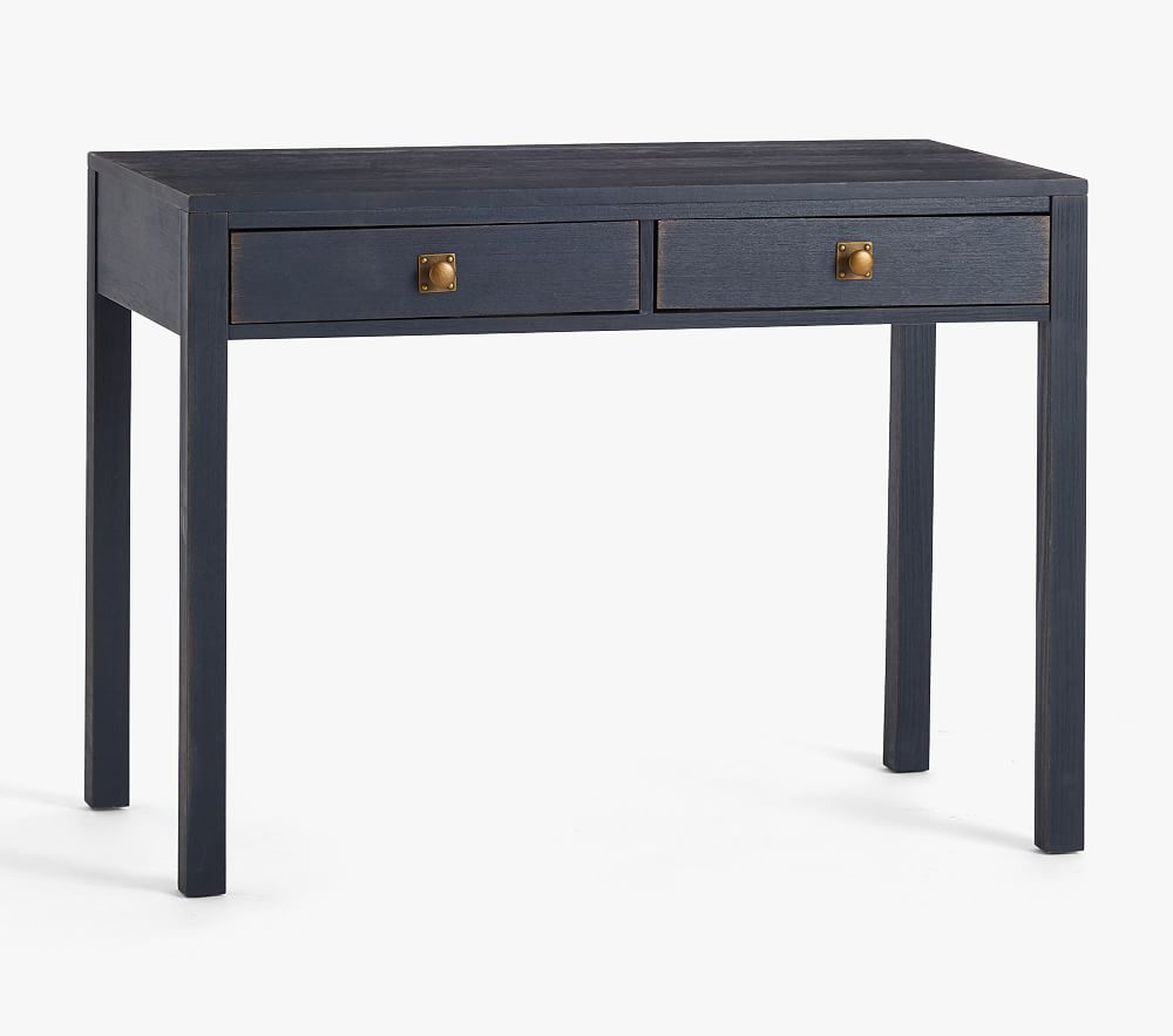 Charlie Writing Desk, Weathered Navy, In-Home Delivery - Pottery Barn Kids