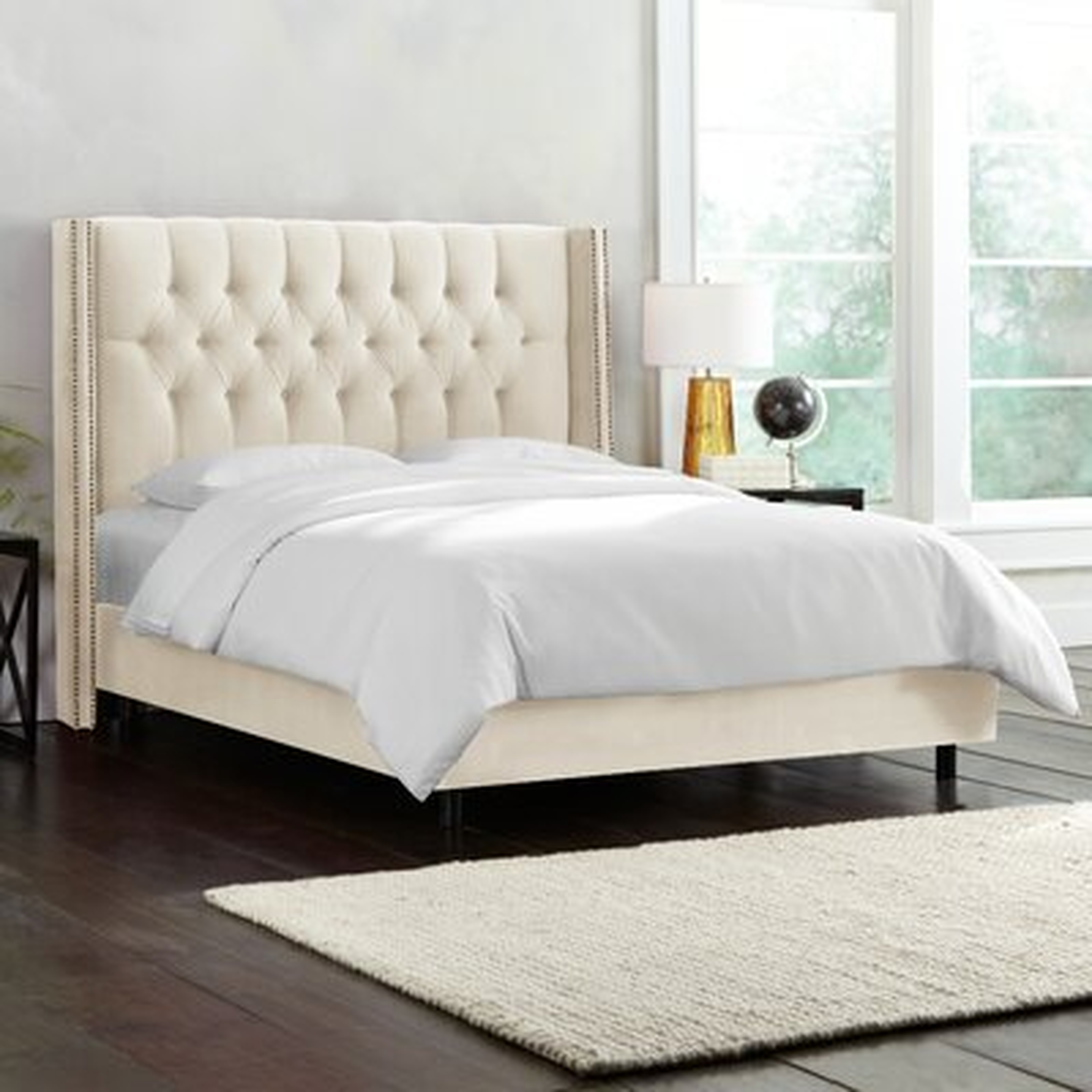 Gerrald Upholstered Standard Bed, queen - Wayfair
