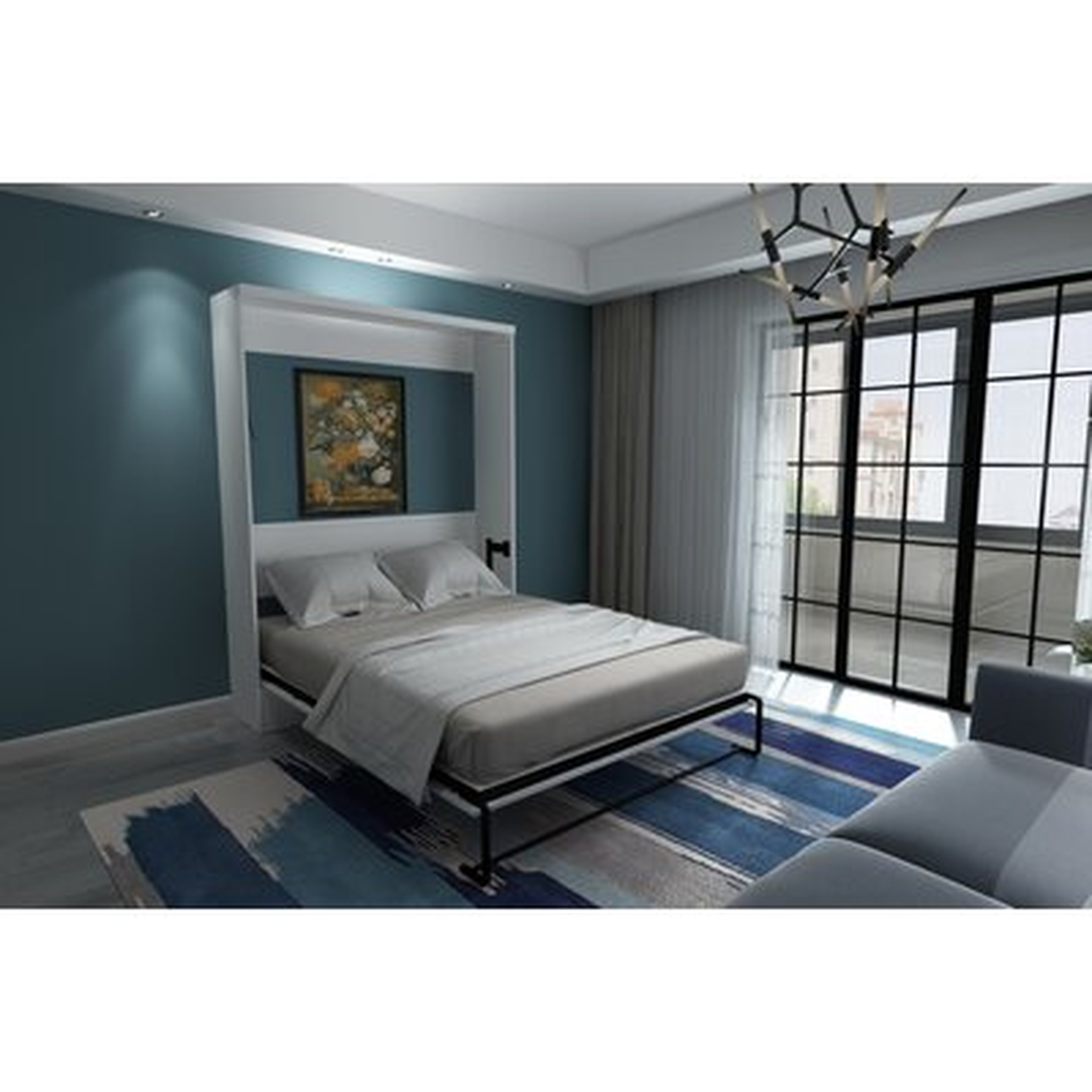 Korte Queen Solid Wood Murphy Bed - Wayfair