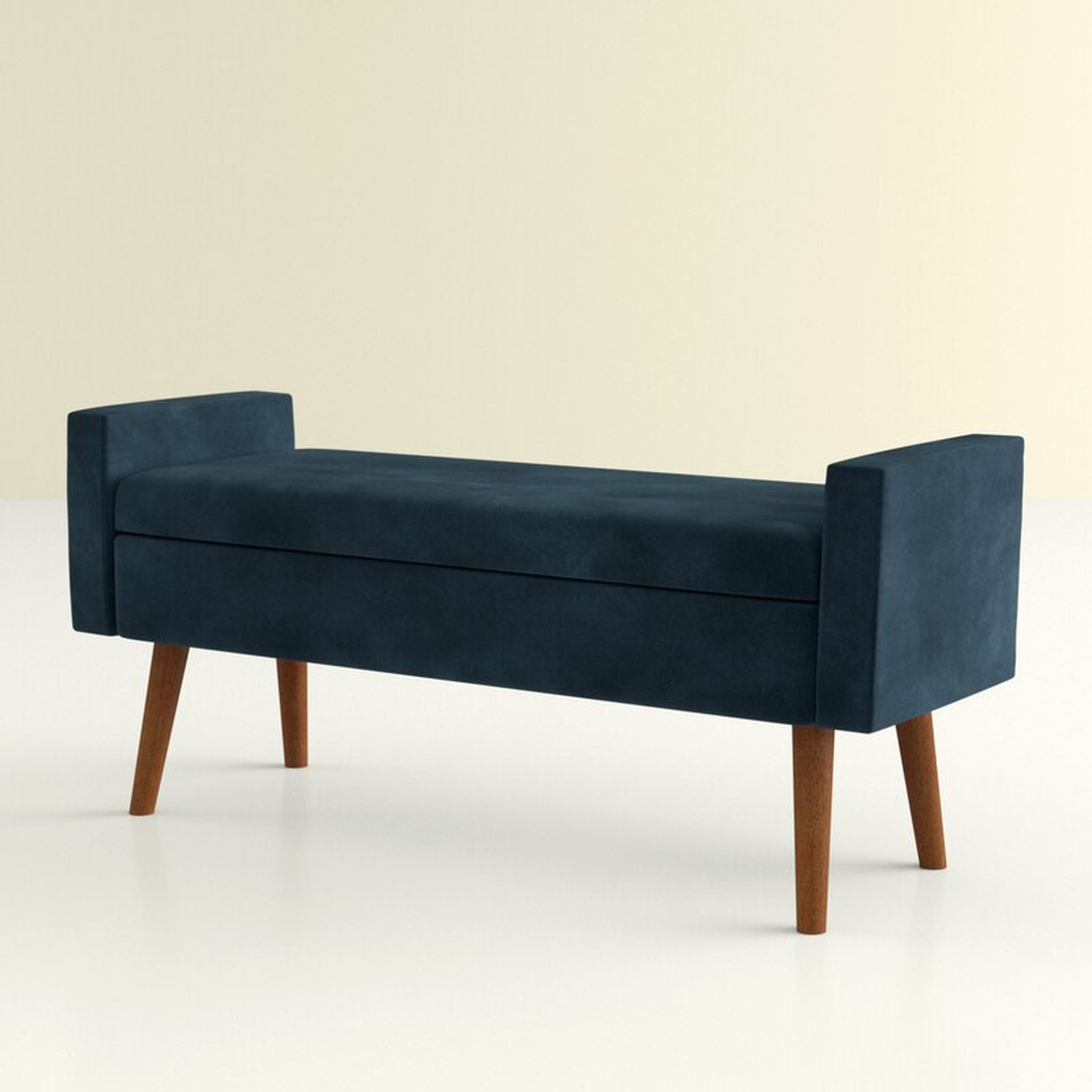 Mosier Upholstered Flip Top Storage Bench - Wayfair