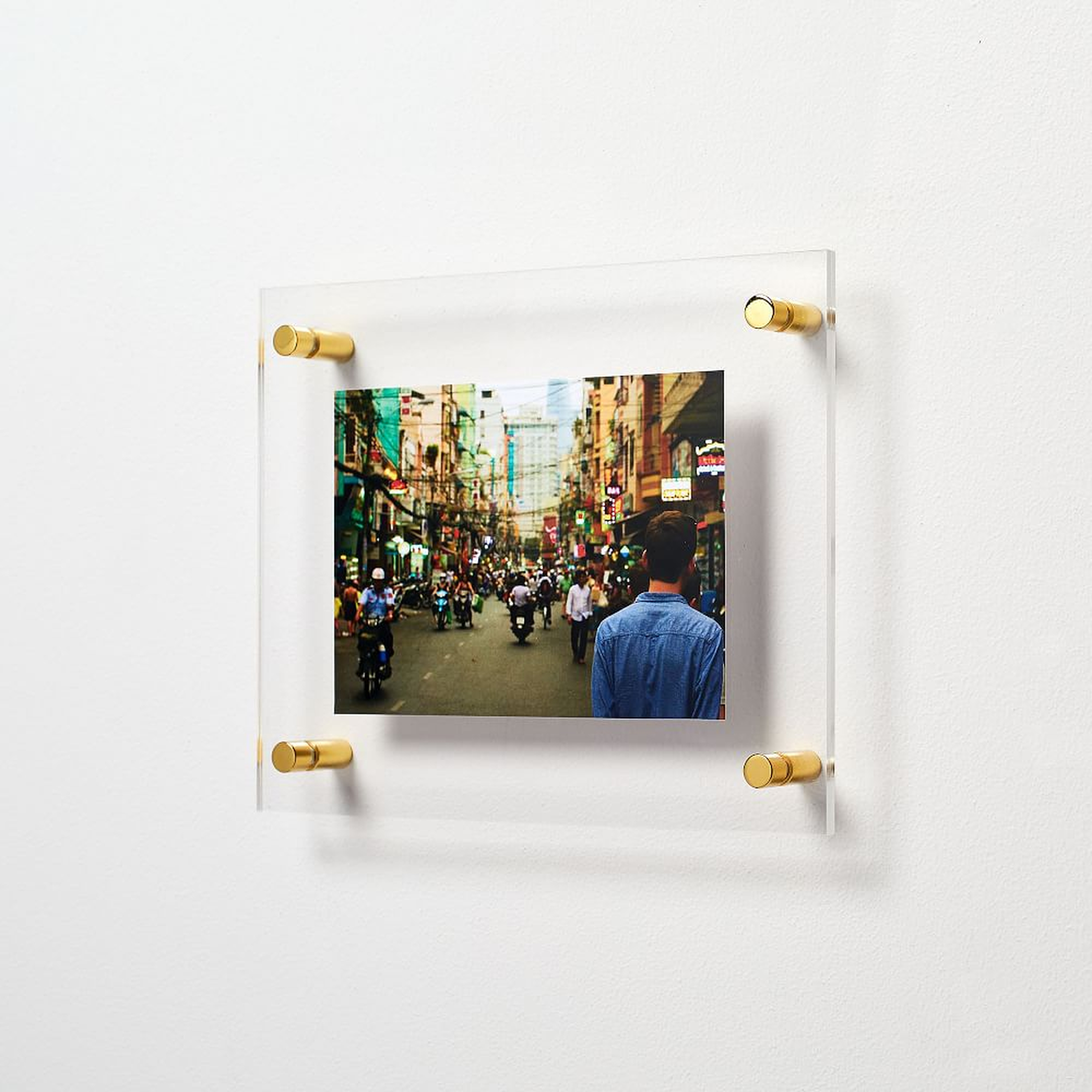 Modern Acrylic Frame, 5x7 Opening - West Elm