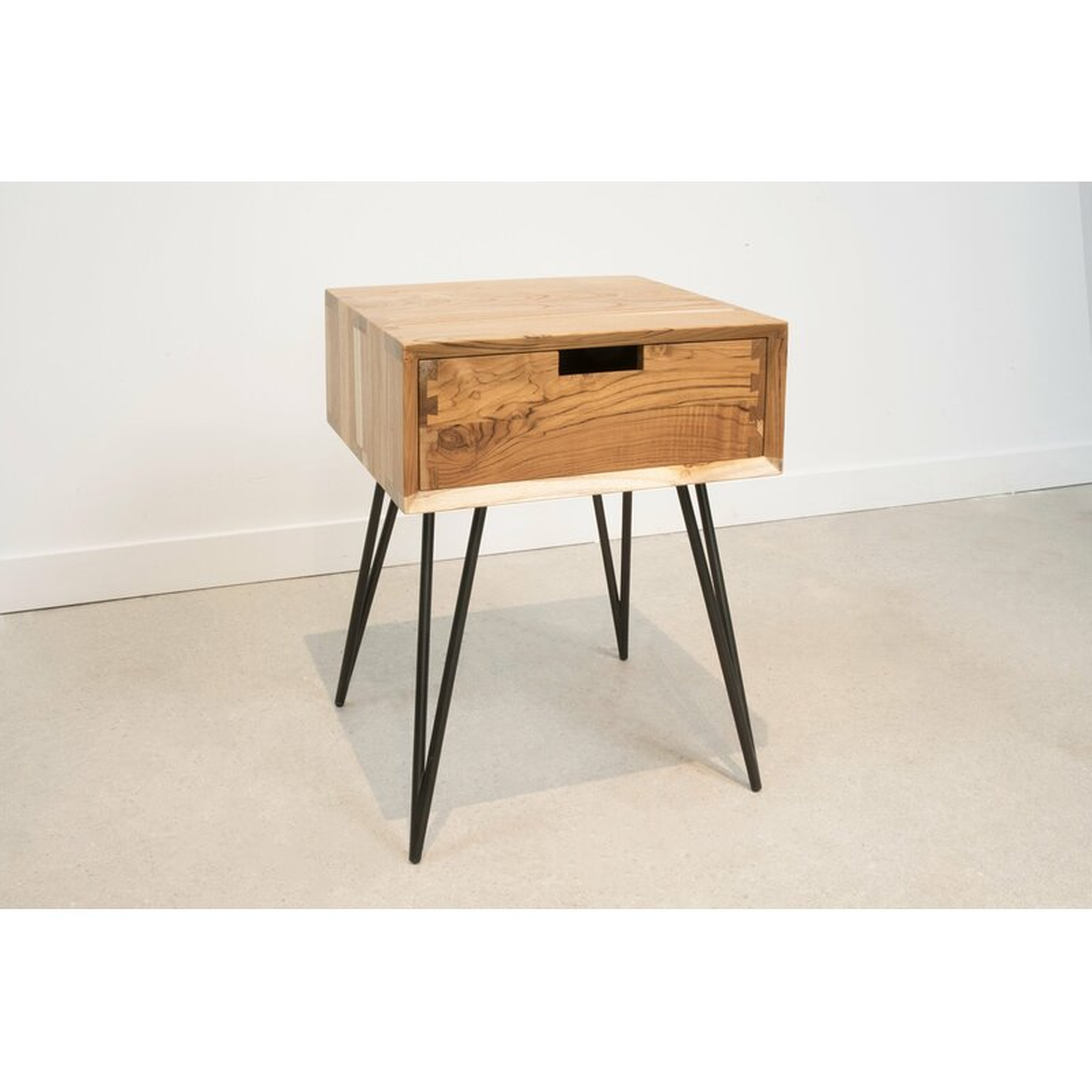 From the Source Ciao End Table with Storage - Perigold