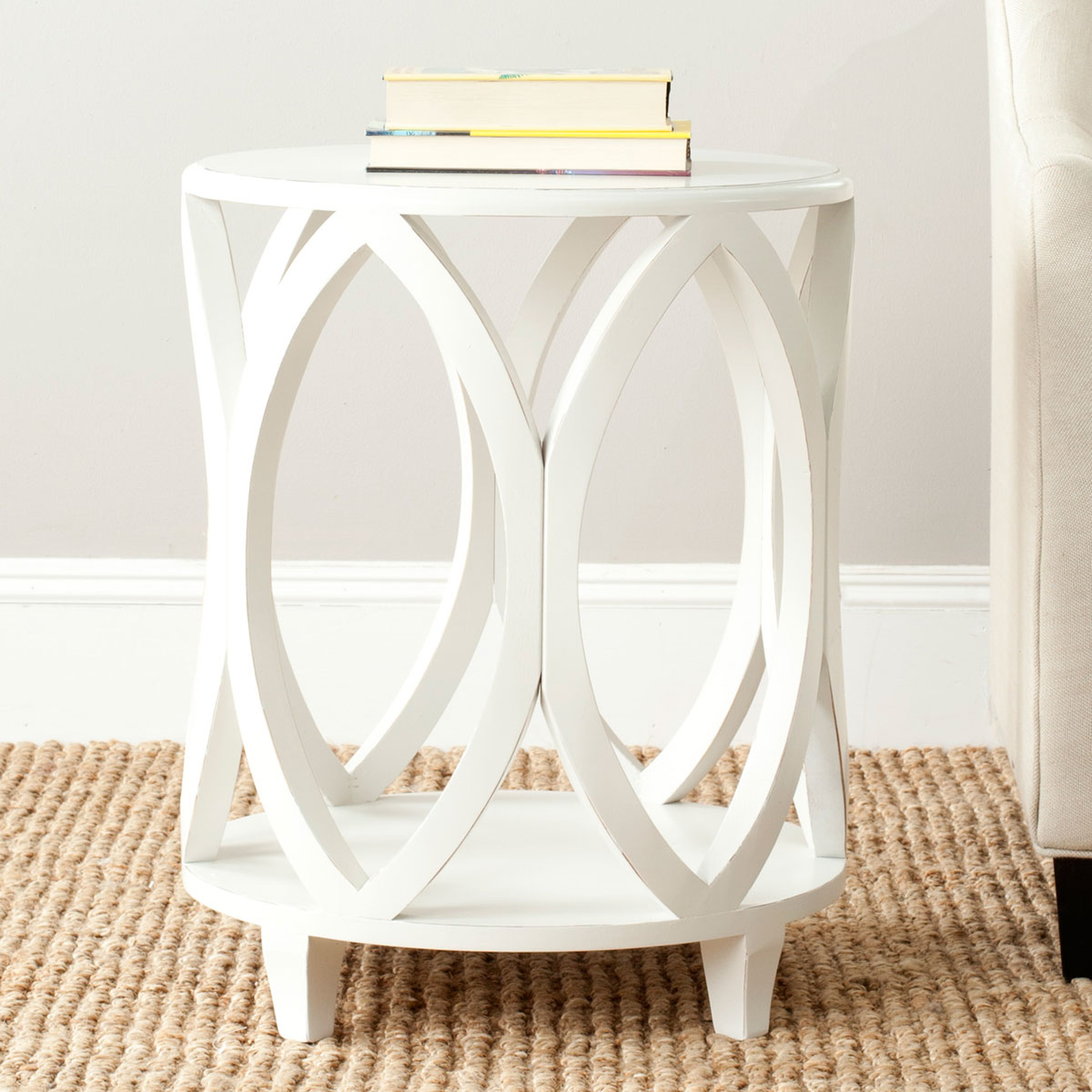 Janika Round Accent Table - Arlo Home