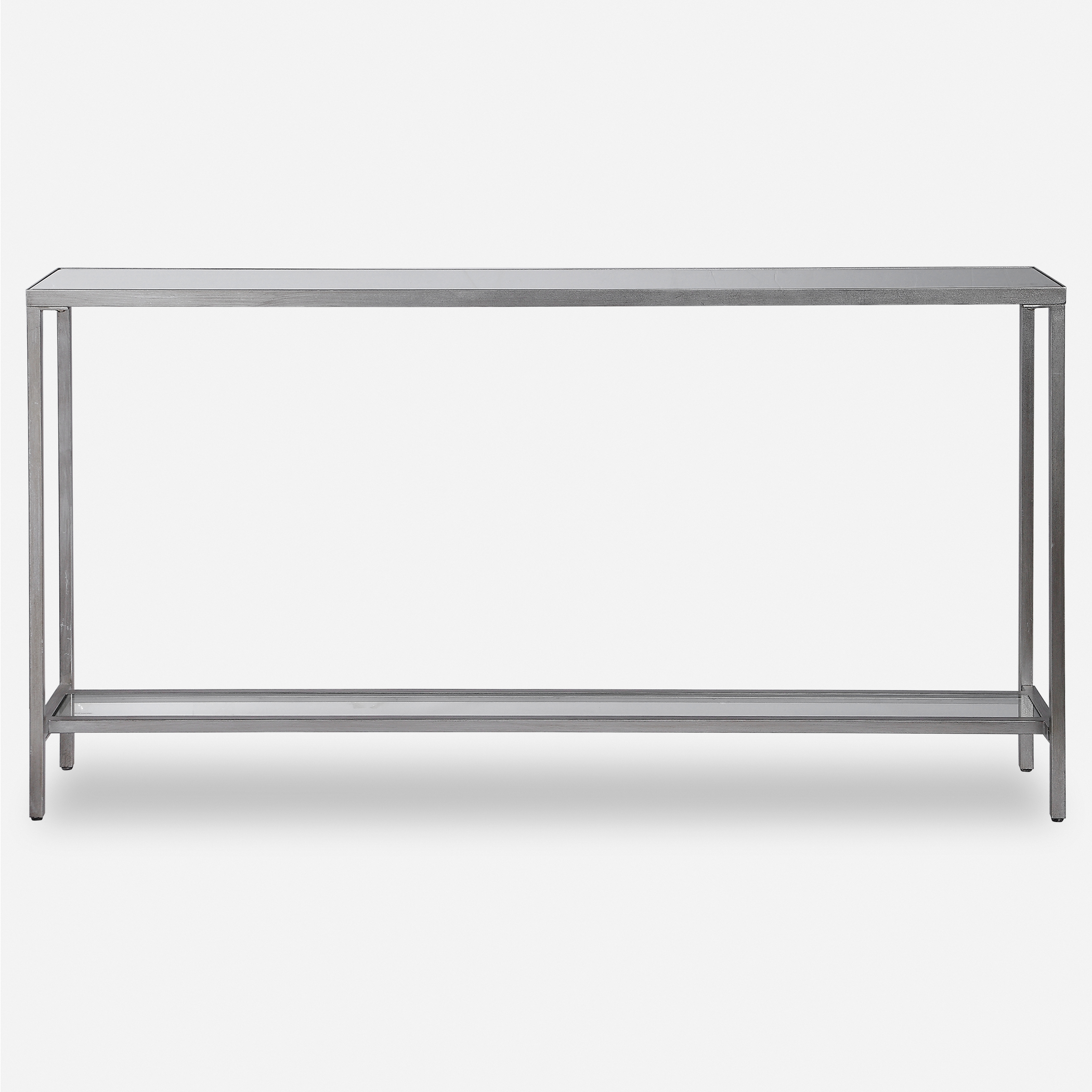 Hayley Silver Console Table - Uttermost