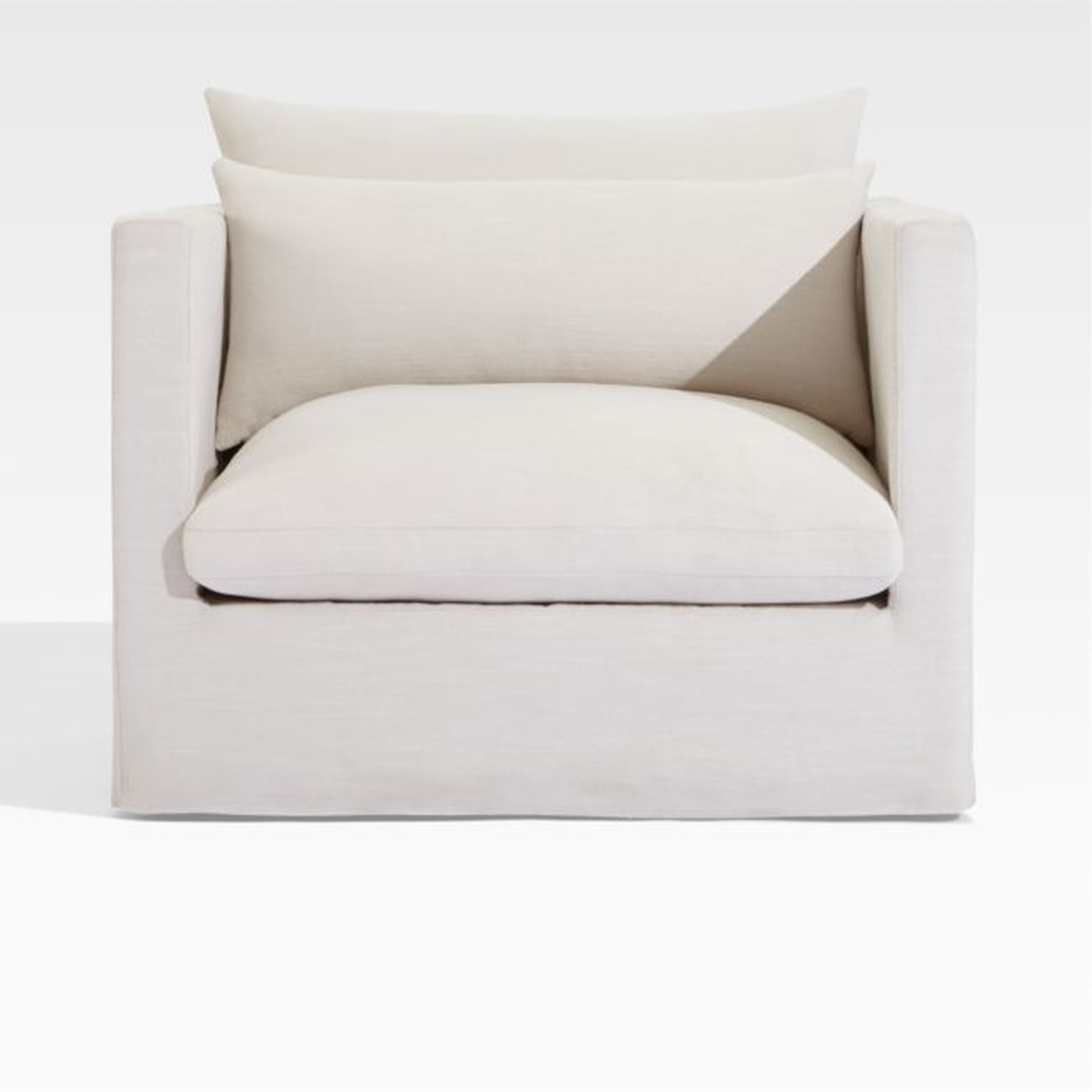 Seascape Upholstered Outdoor Lounge Chair - Crate and Barrel