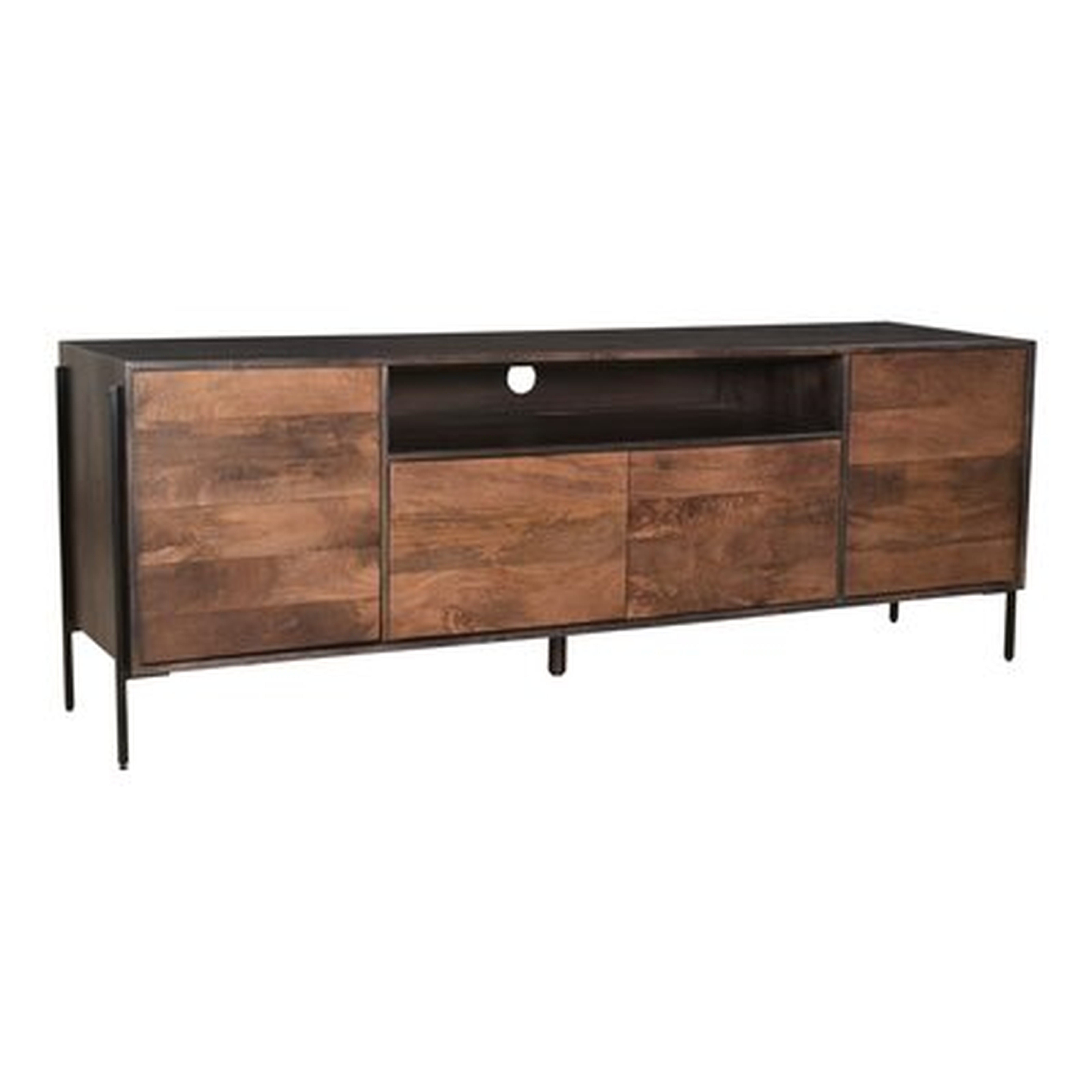 Bloch Solid Wood TV Stand for TVs up to 88" - AllModern