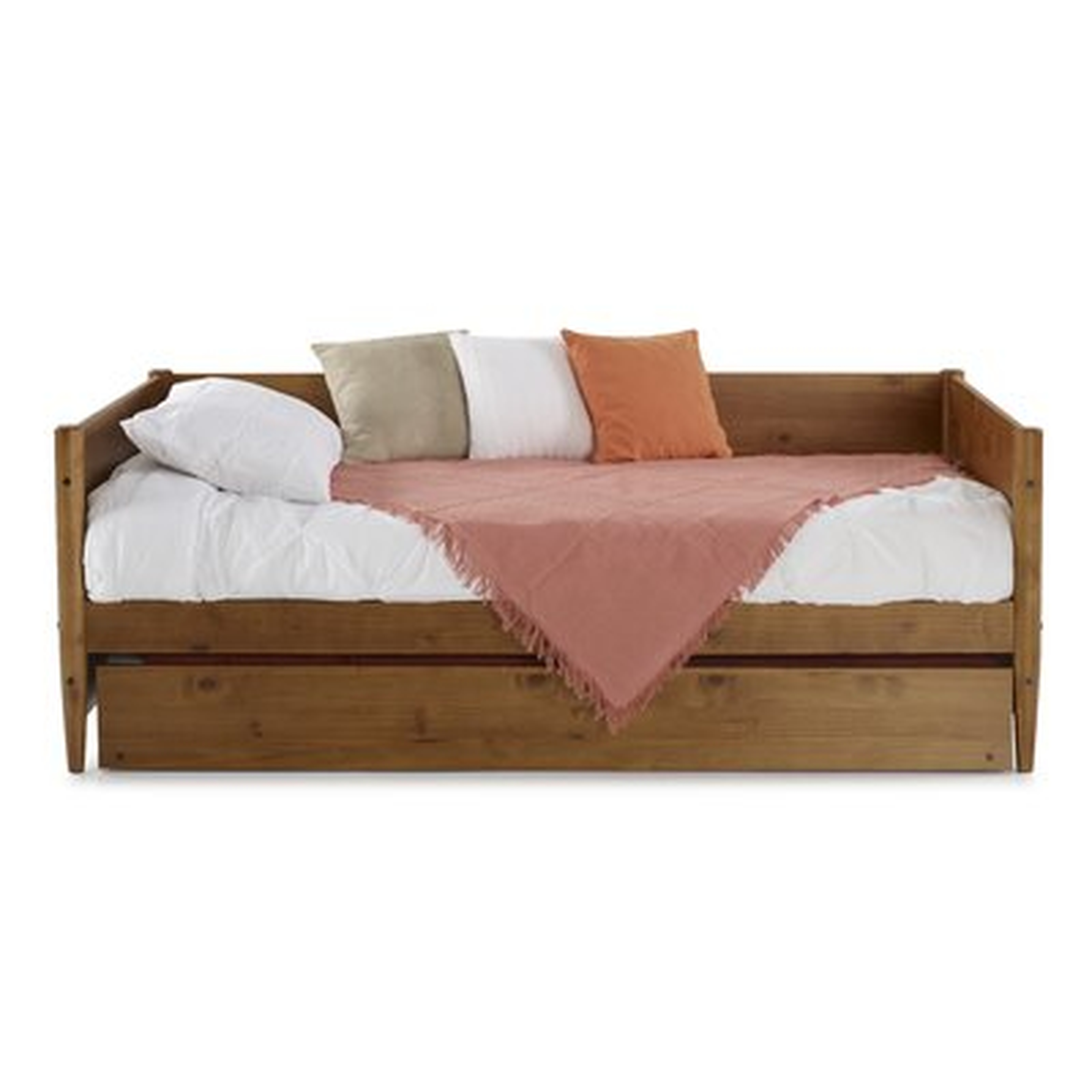 Avers Twin Solid Wood Daybed with Trundle - Wayfair